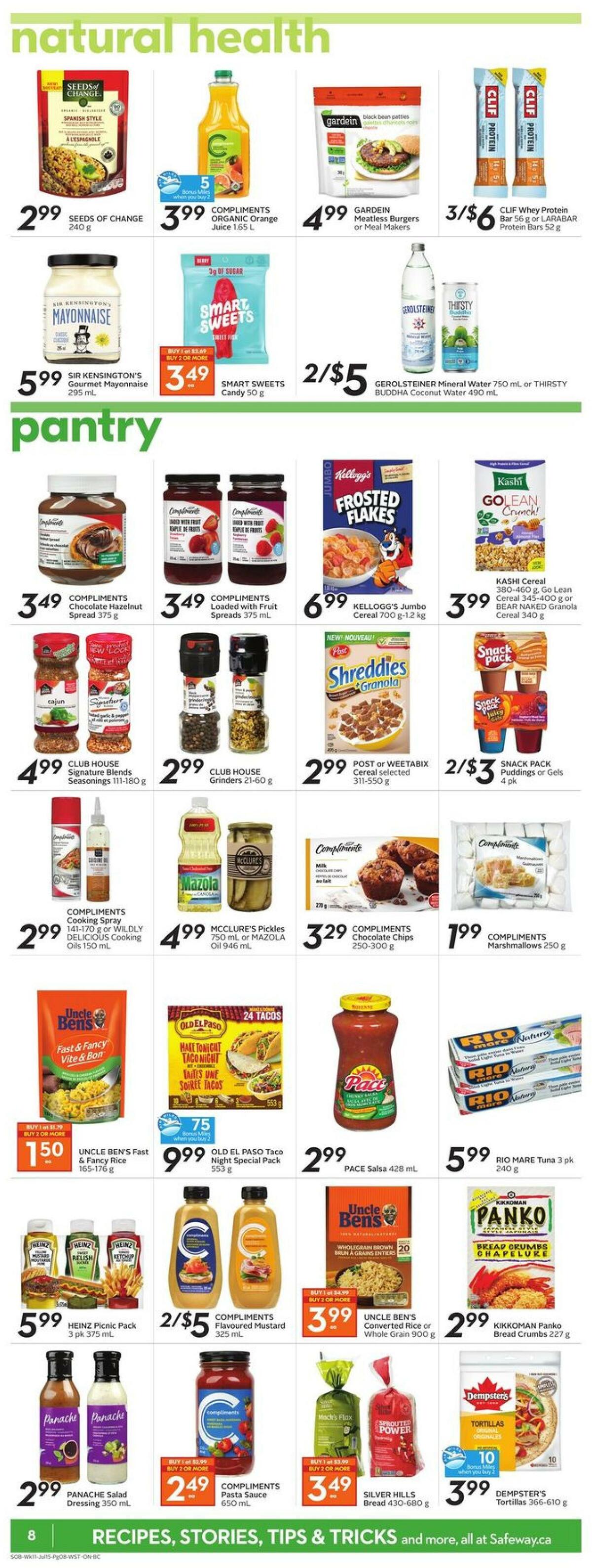 Safeway Flyer from July 9