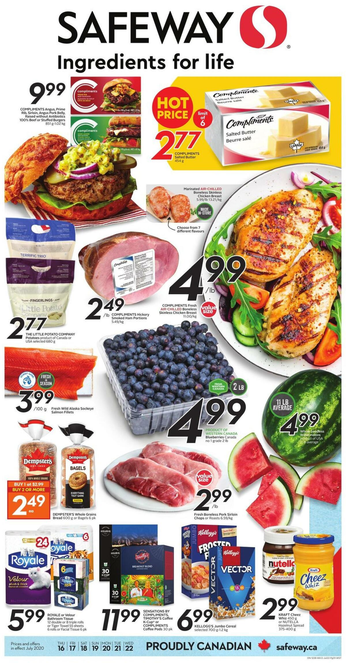 Safeway Flyer from July 16