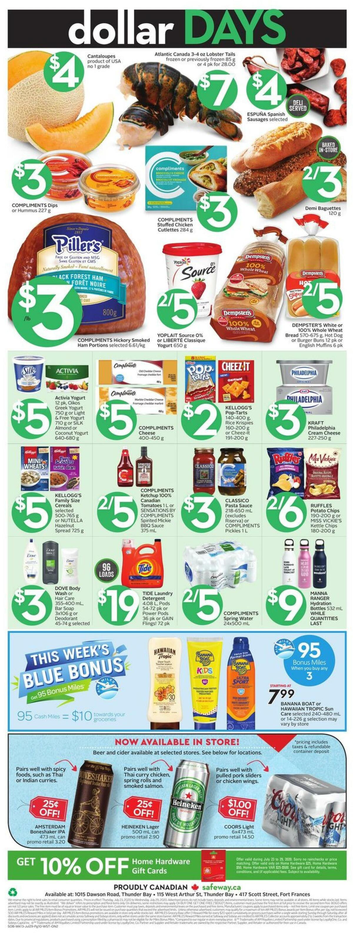 Safeway Flyer from July 23