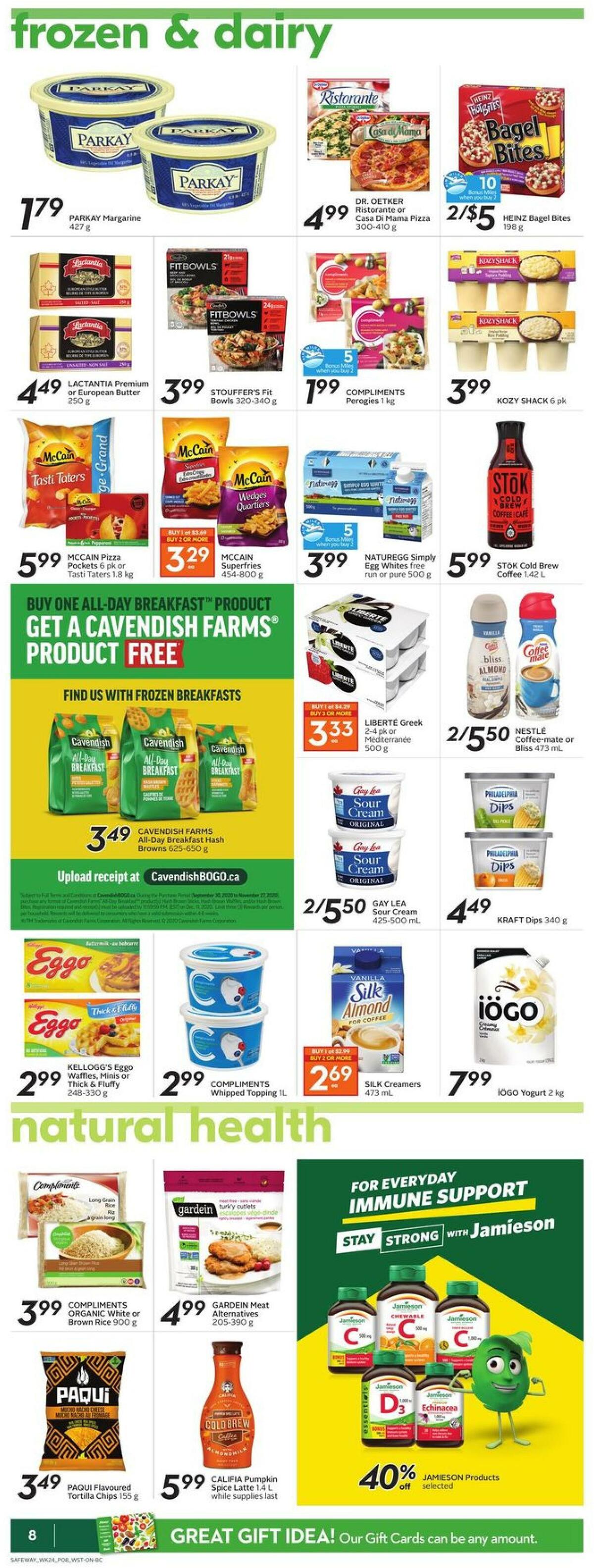 Safeway Flyer from October 8