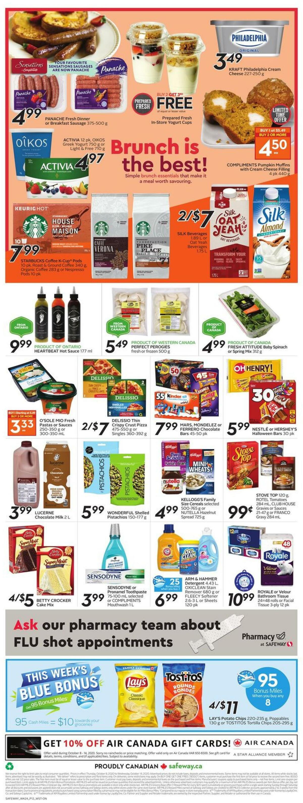 Safeway Flyer from October 8