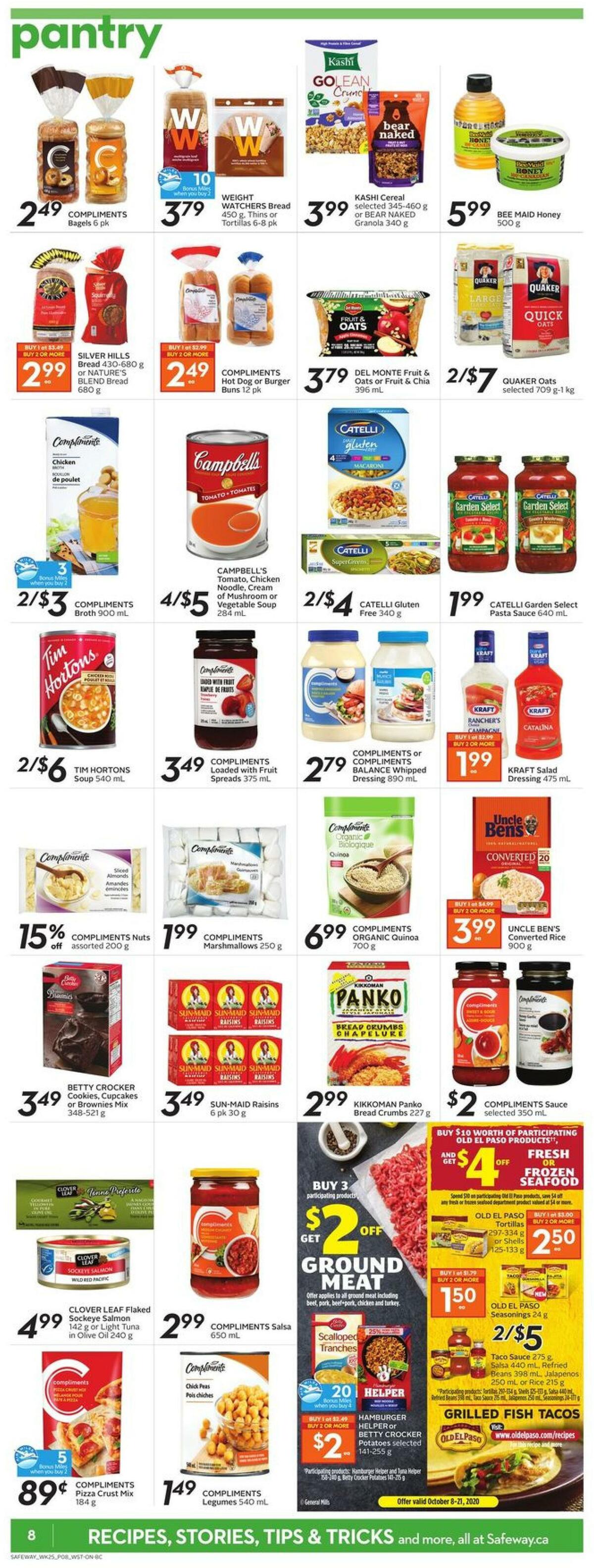 Safeway Flyer from October 15