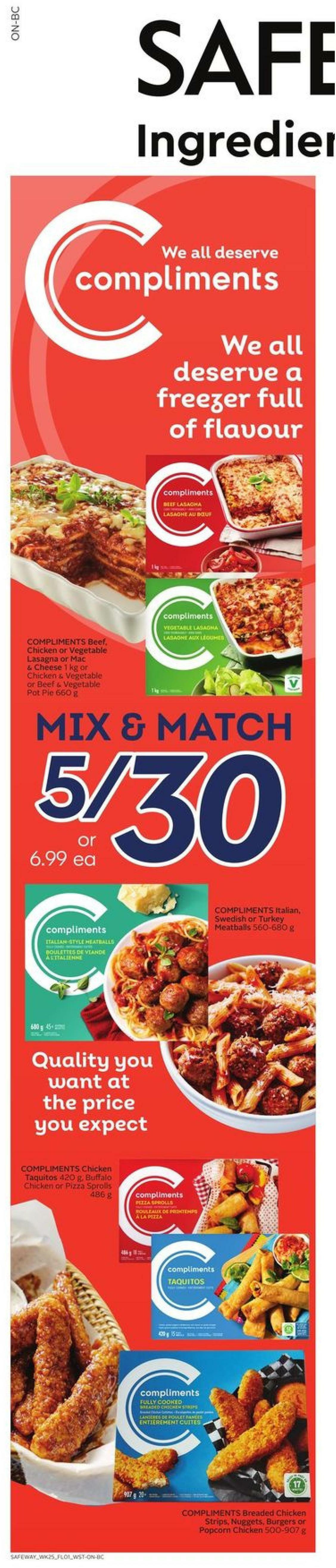 Safeway Flyer from October 15