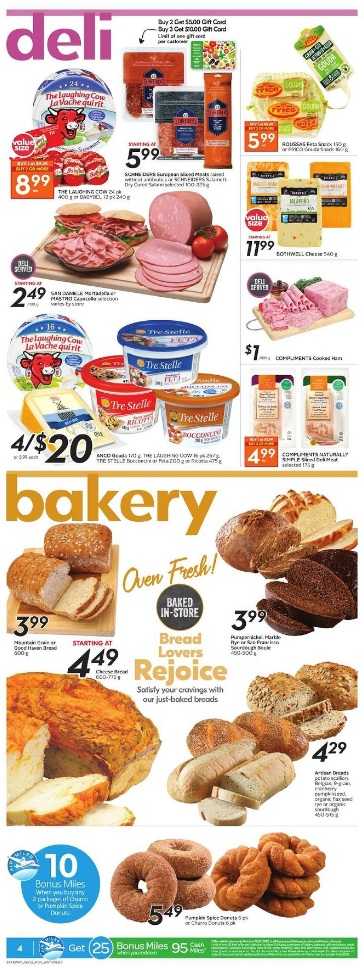Safeway Flyer from October 15