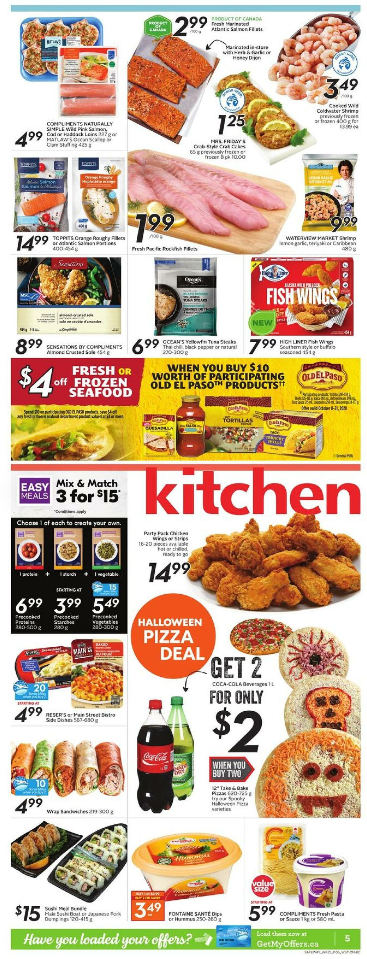 Safeway Flyer from October 15