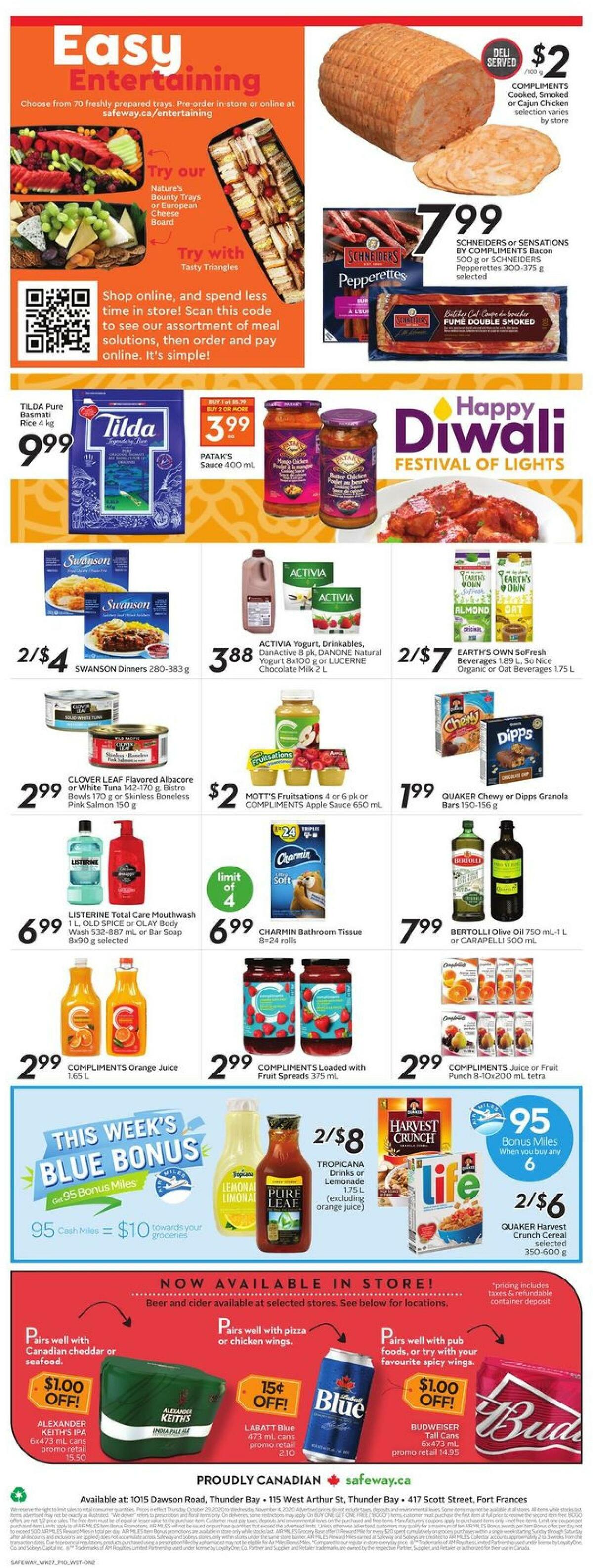 Safeway Flyer from October 29
