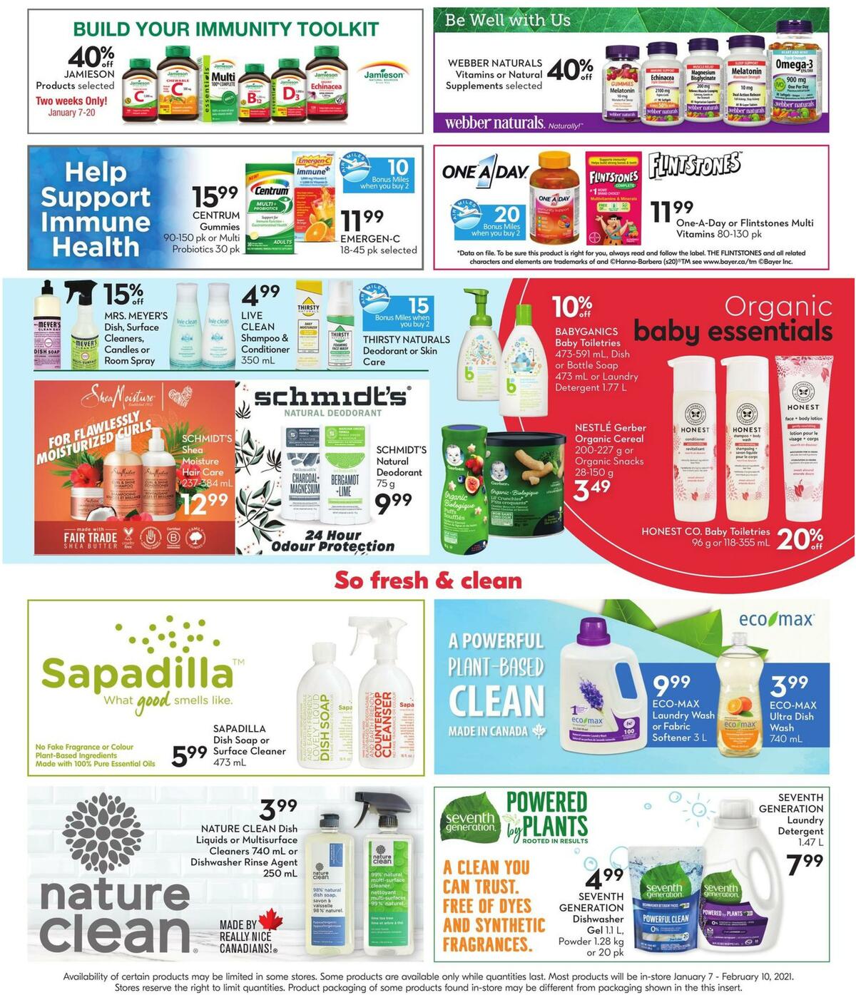 Safeway Flyer from January 7