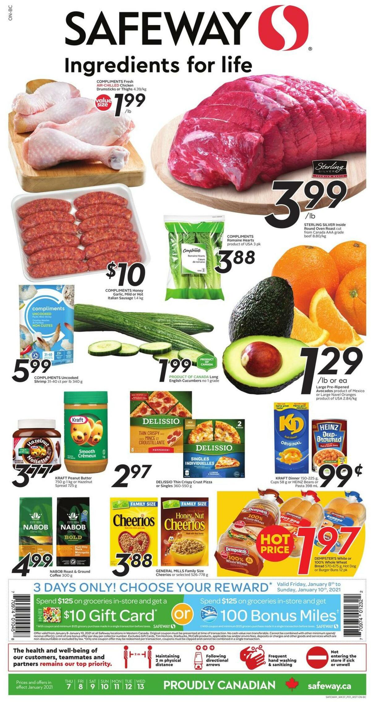 Safeway Flyer from January 7
