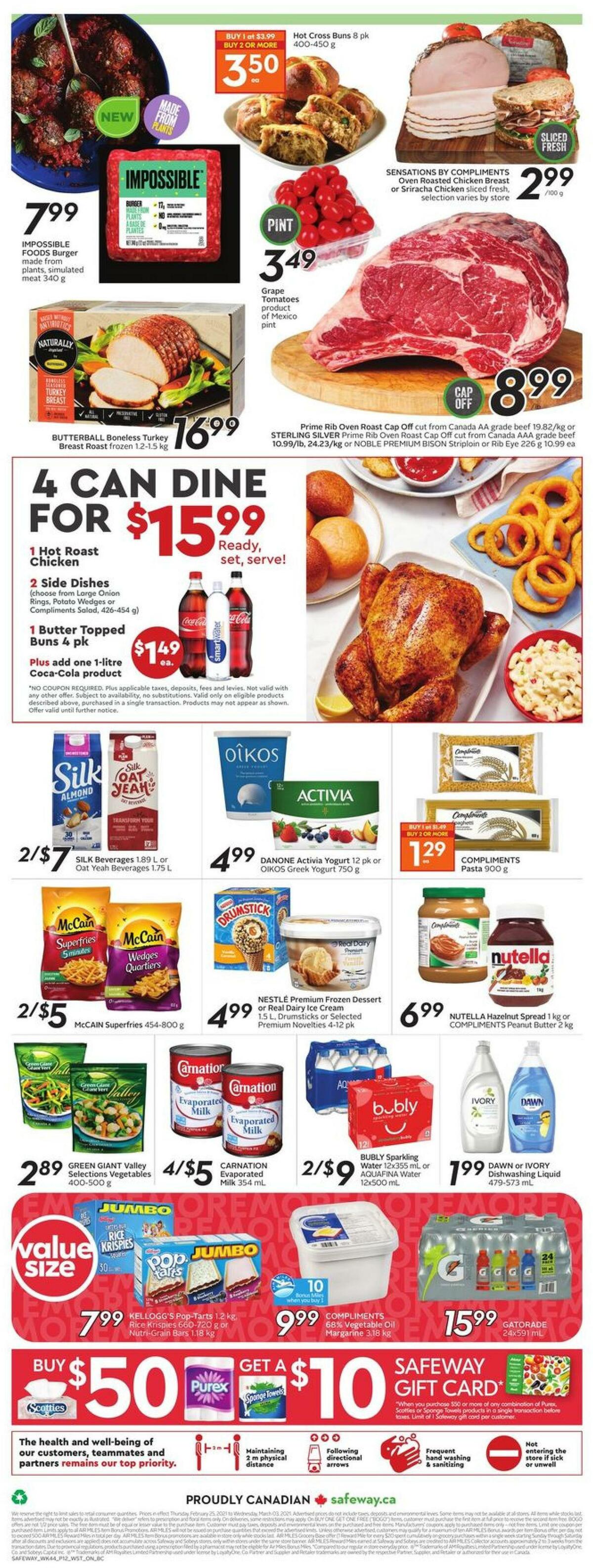 Safeway Flyer from February 25