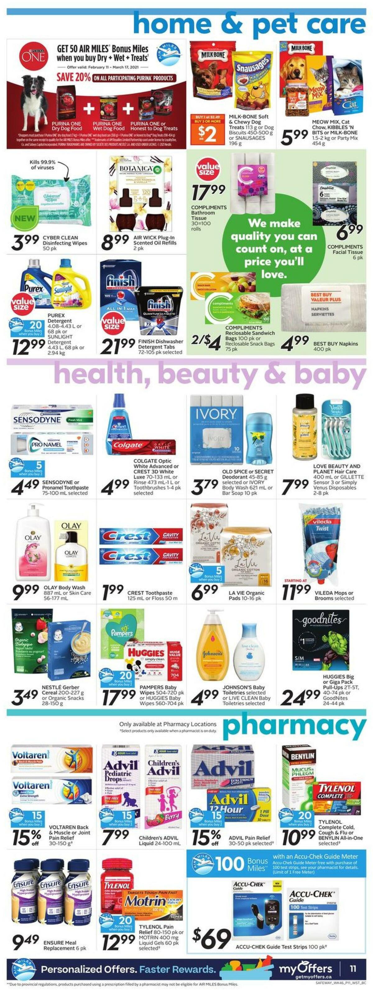 Safeway Flyer from March 11