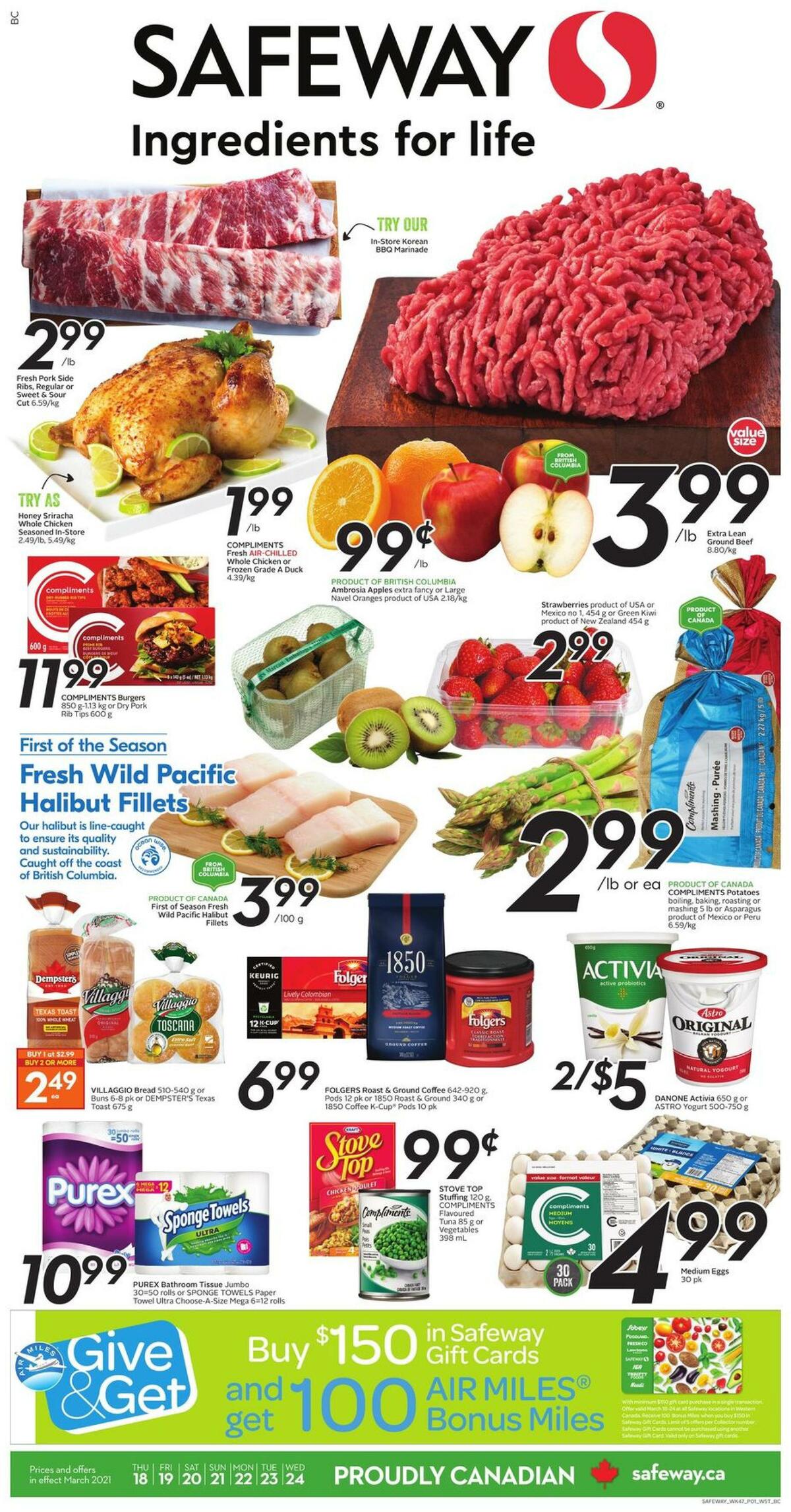 Safeway Flyer from March 18