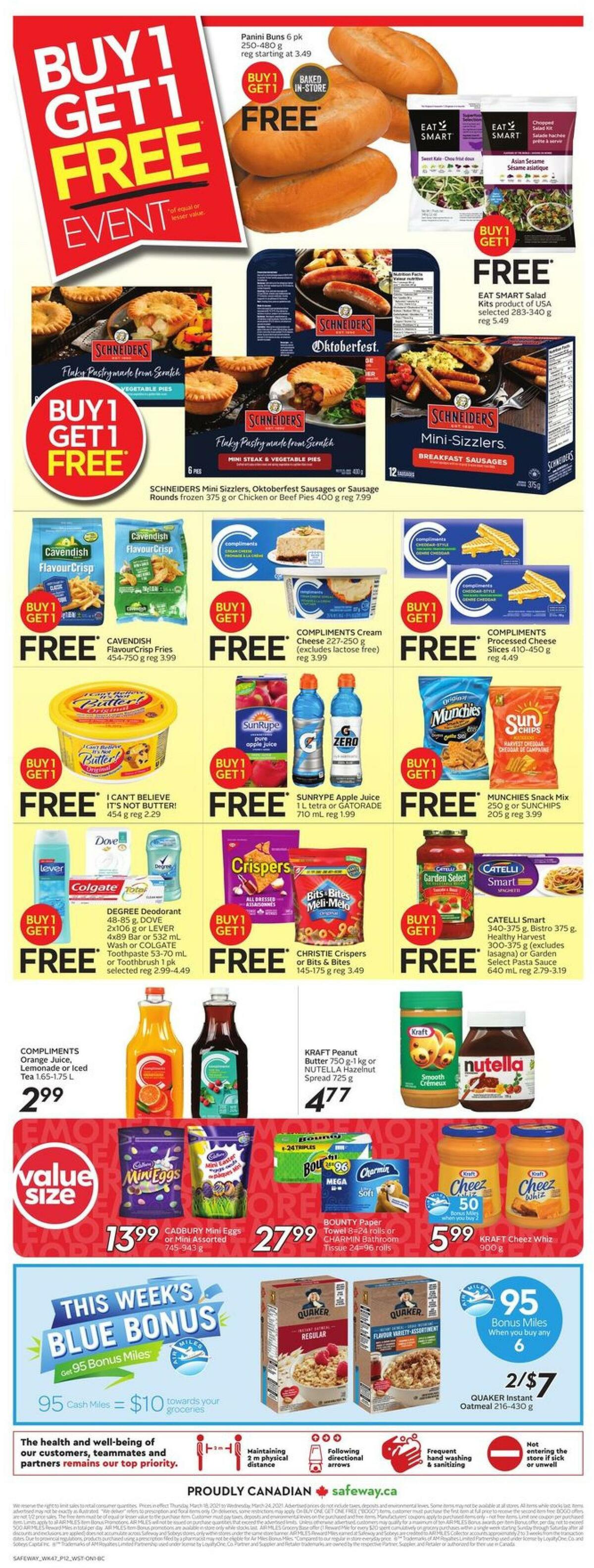 Safeway Flyer from March 18