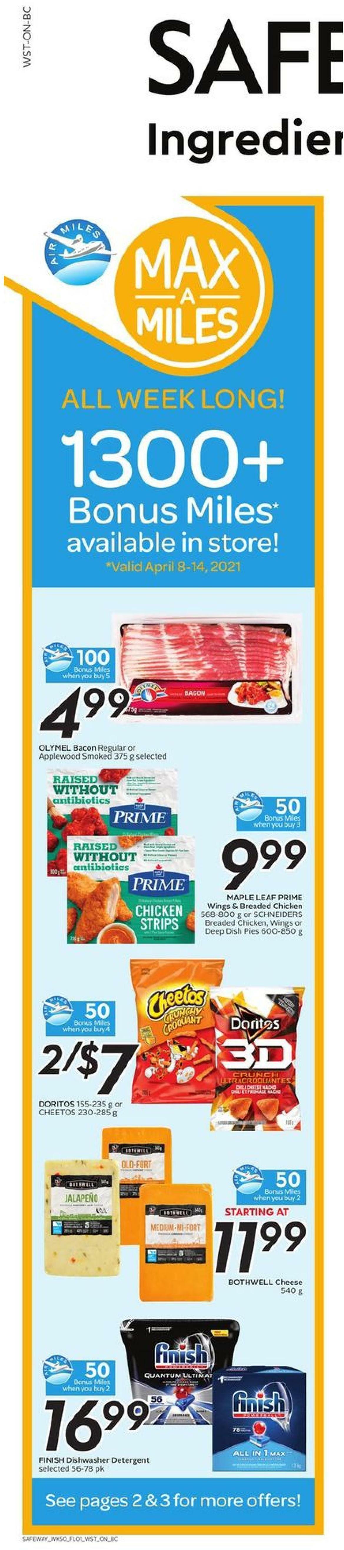 Safeway Flyer from April 8