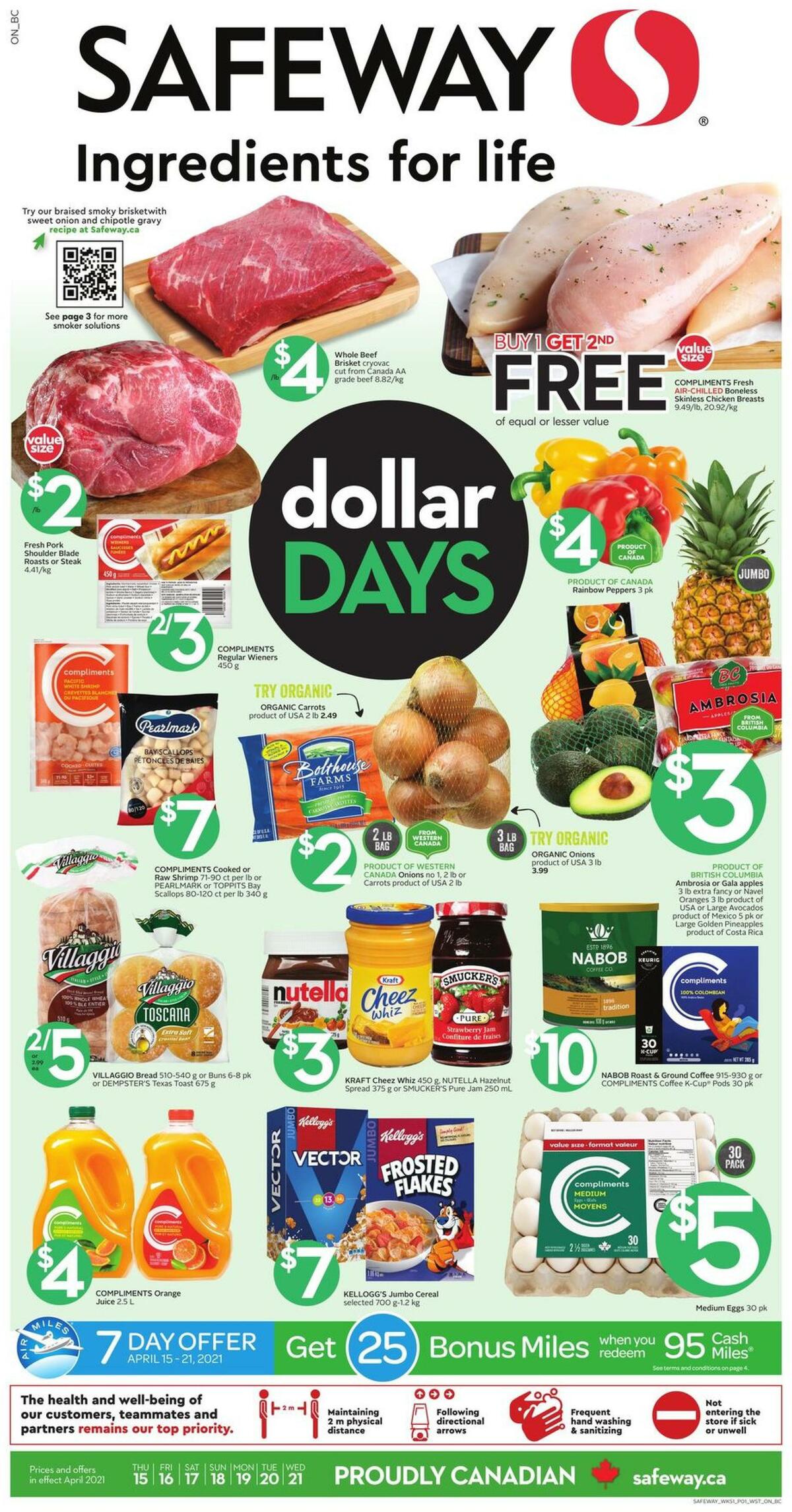 Safeway Flyer from April 15