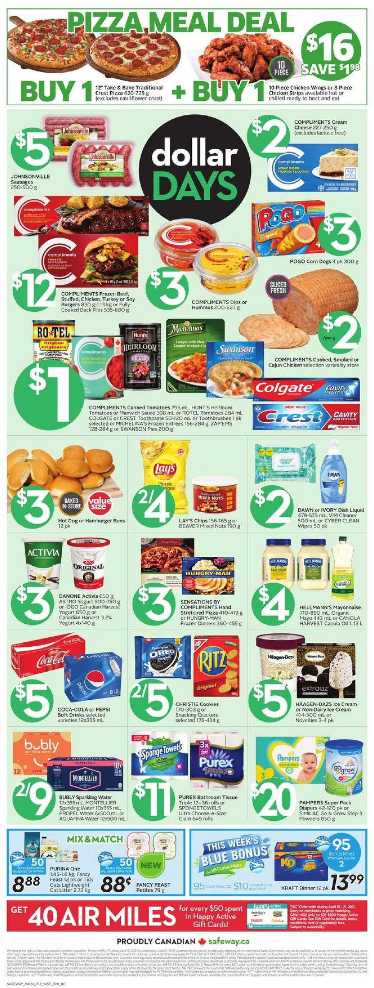 Safeway Flyer from April 15