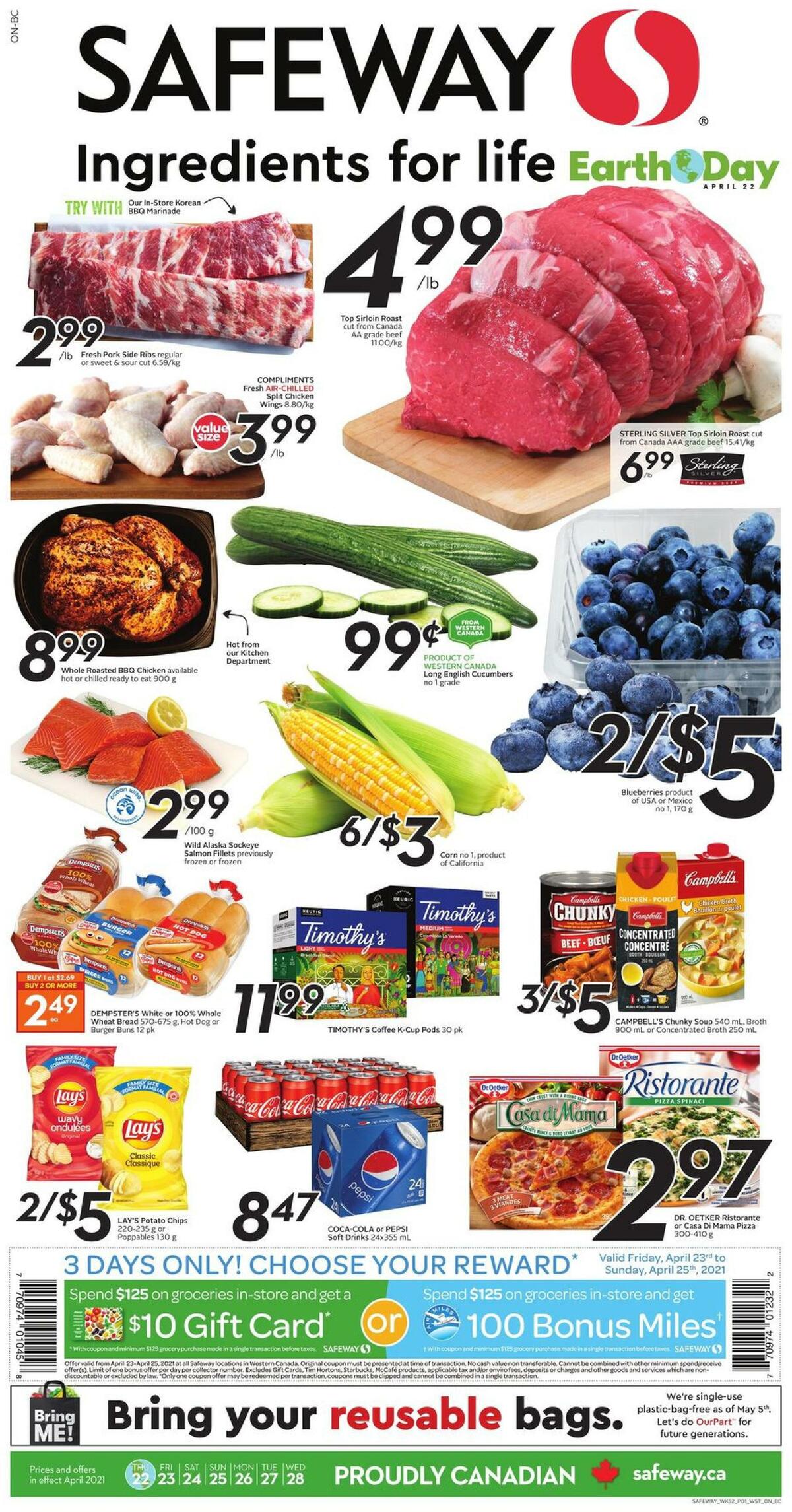 Safeway Flyer from April 22