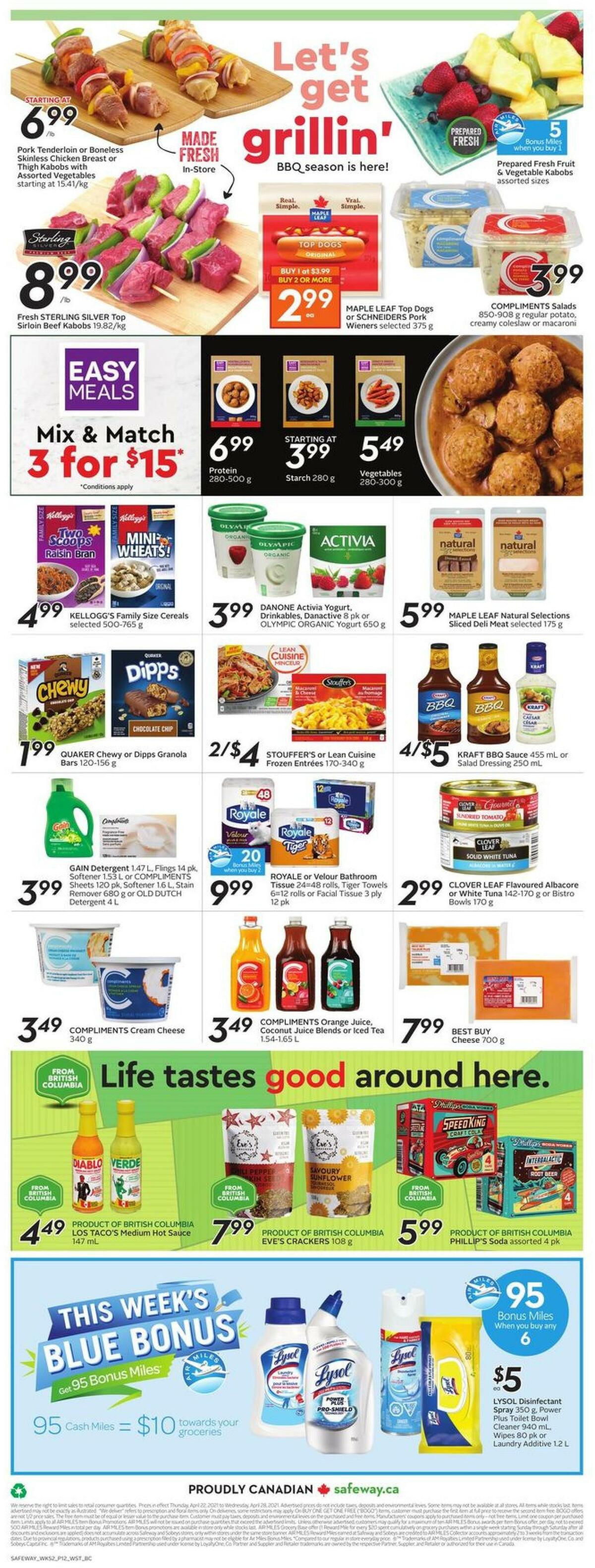 Safeway Flyer from April 22