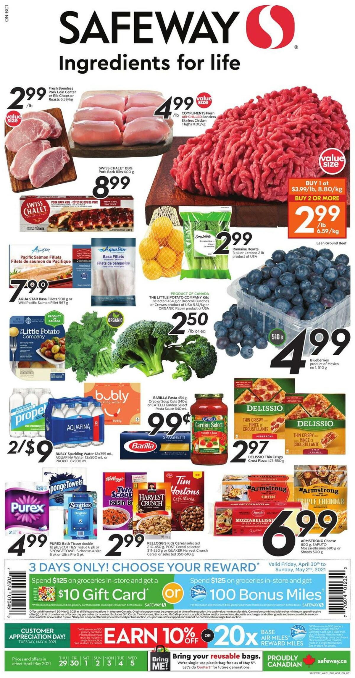 Safeway Flyer from April 29
