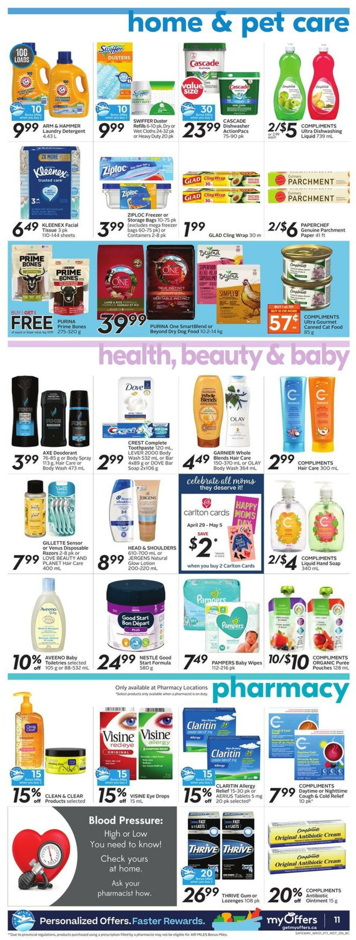 Safeway Flyer from April 29