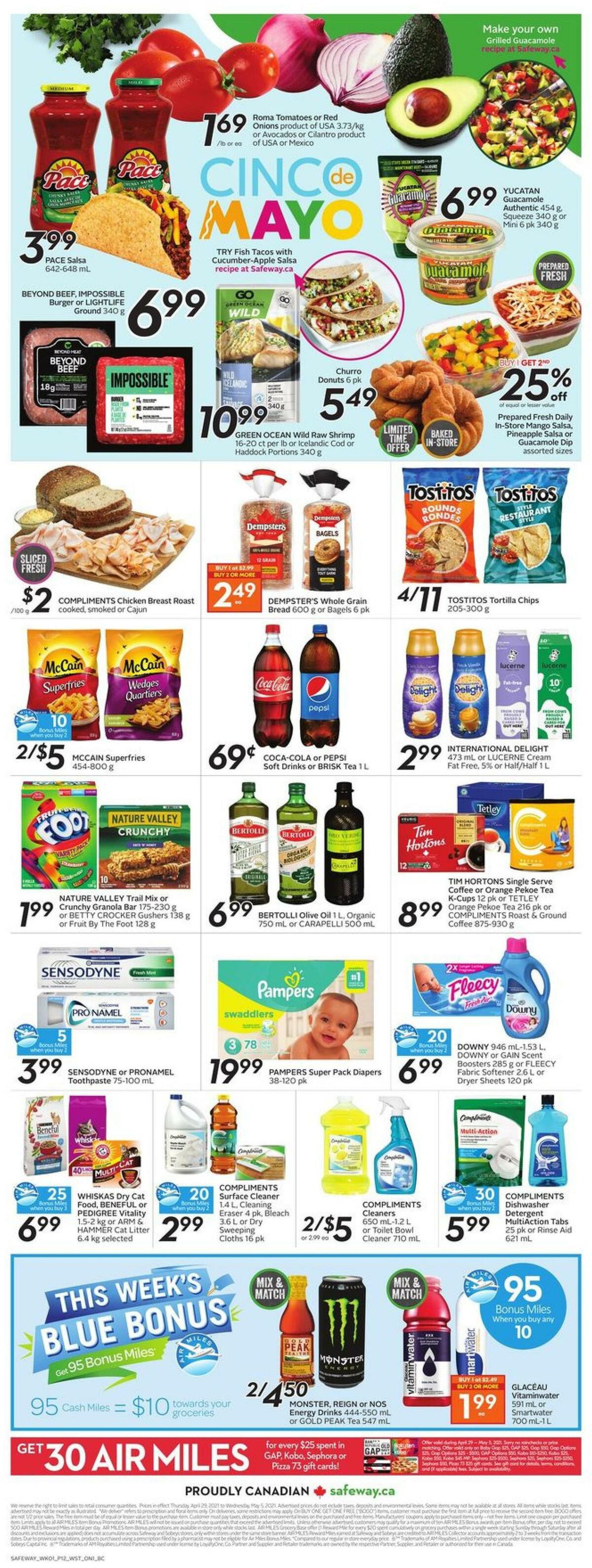Safeway Flyer from April 29
