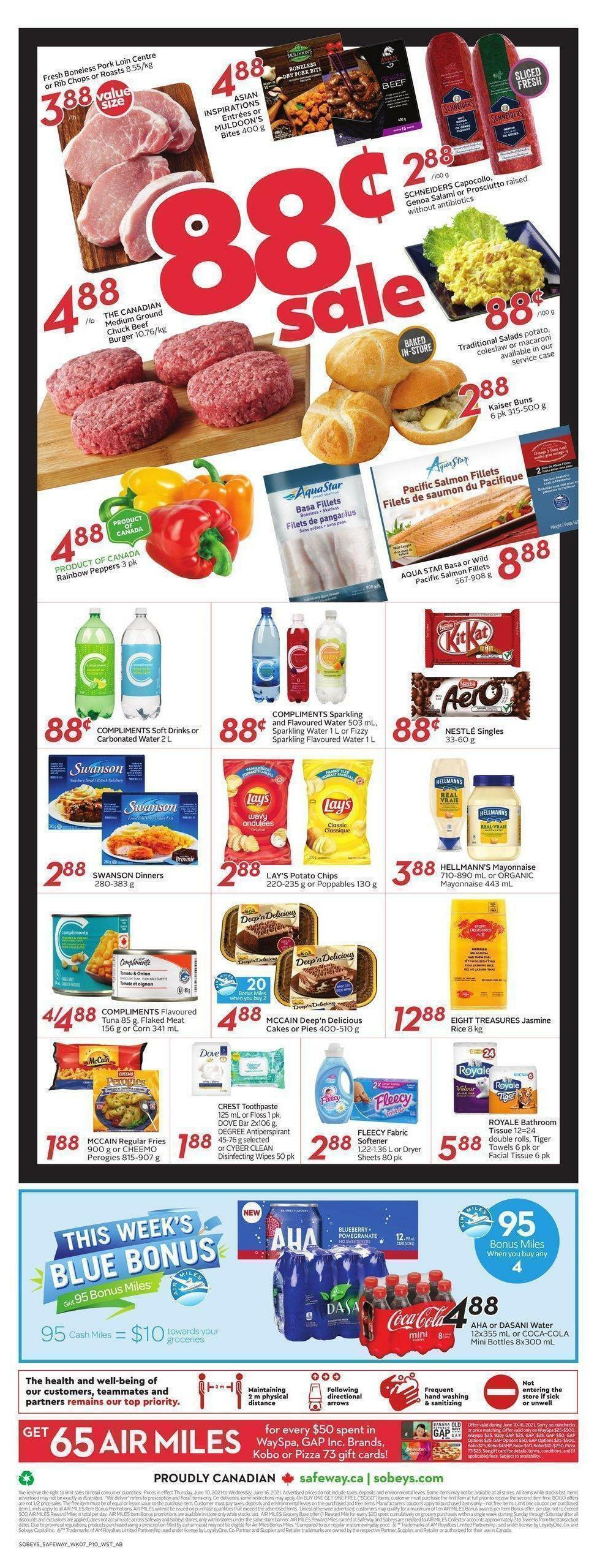 Safeway Flyer from June 10