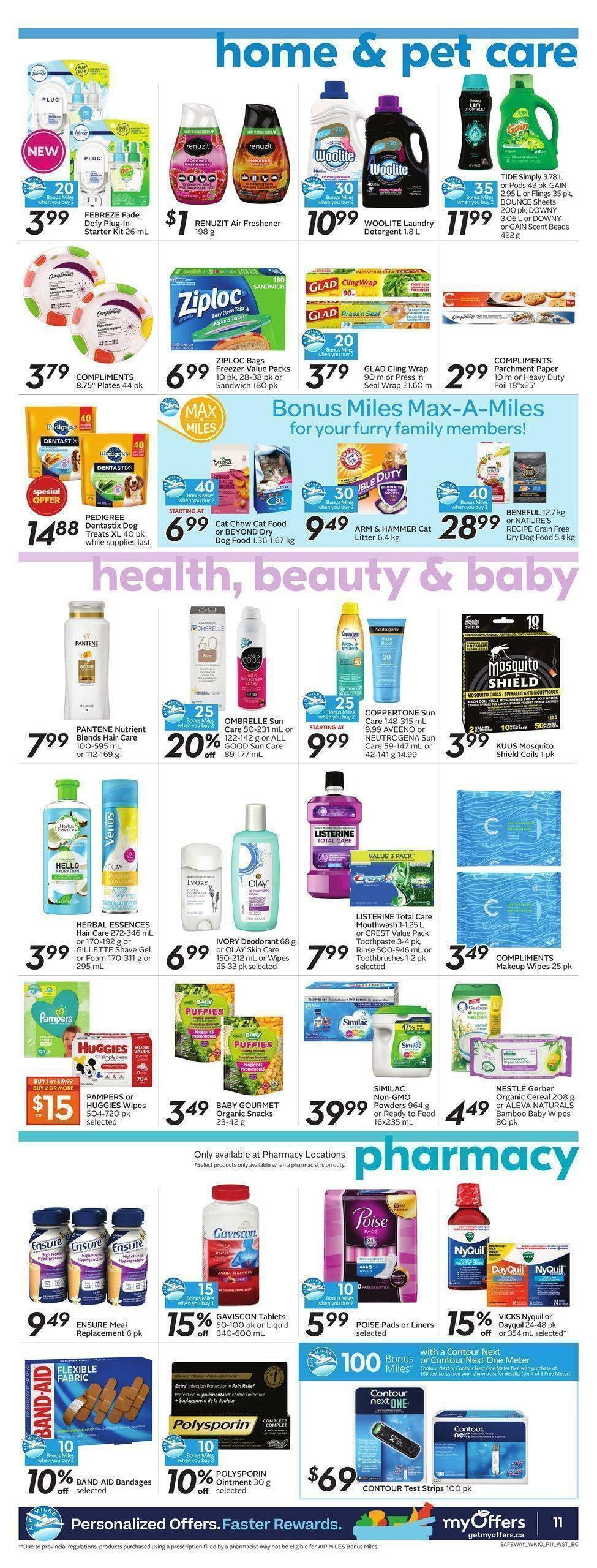Safeway Flyer from July 1