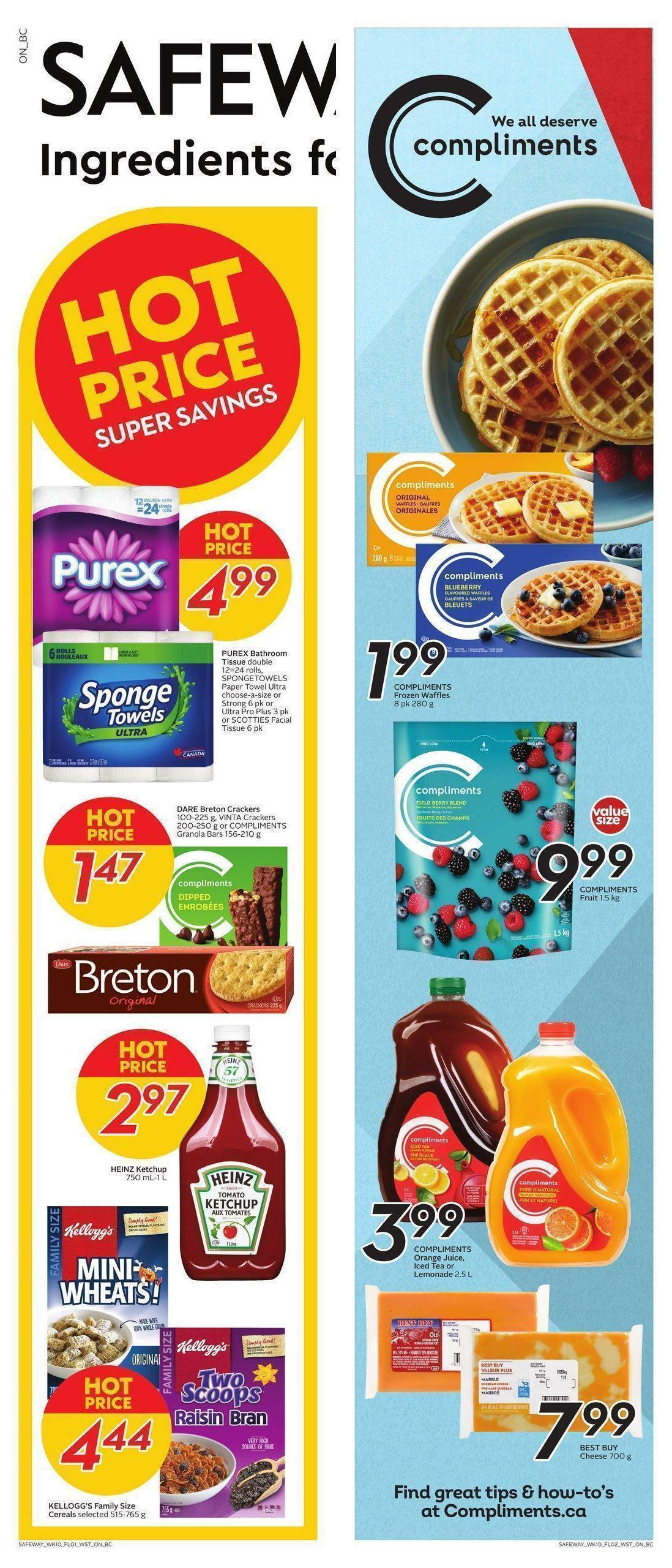 Safeway Flyer from July 1
