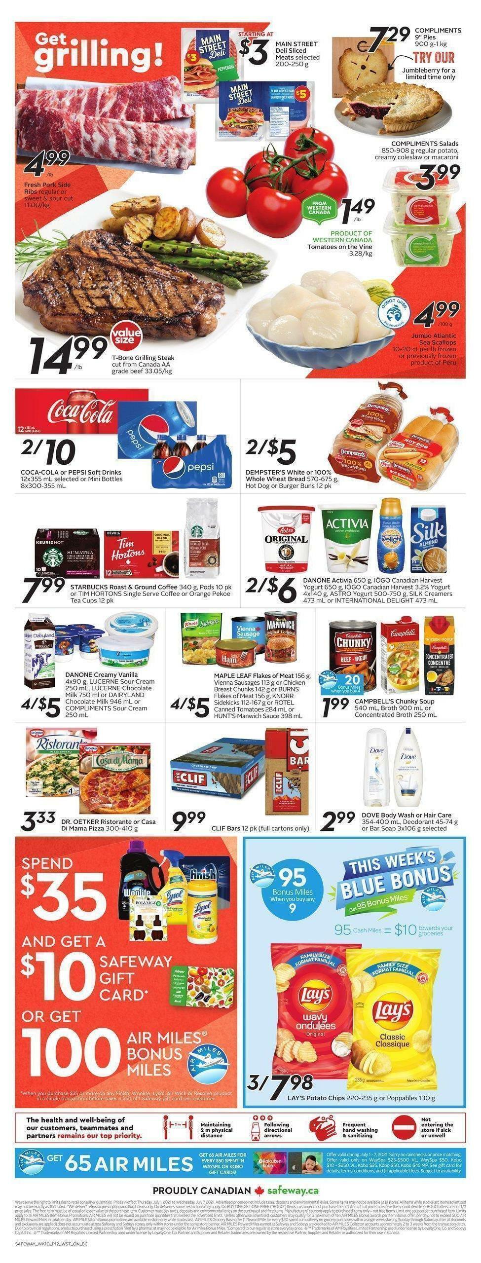 Safeway Flyer from July 1