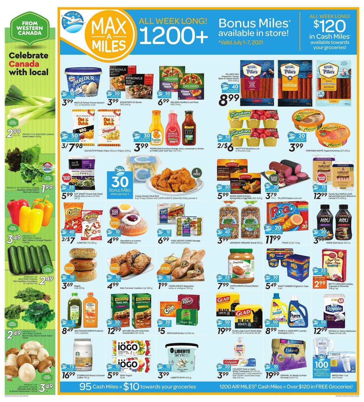 Safeway Flyer from July 1