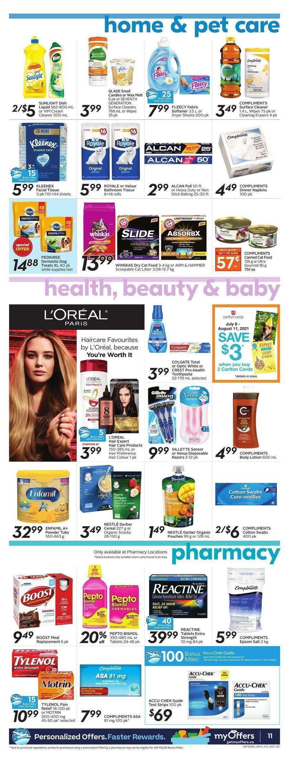 Safeway Flyer from July 8