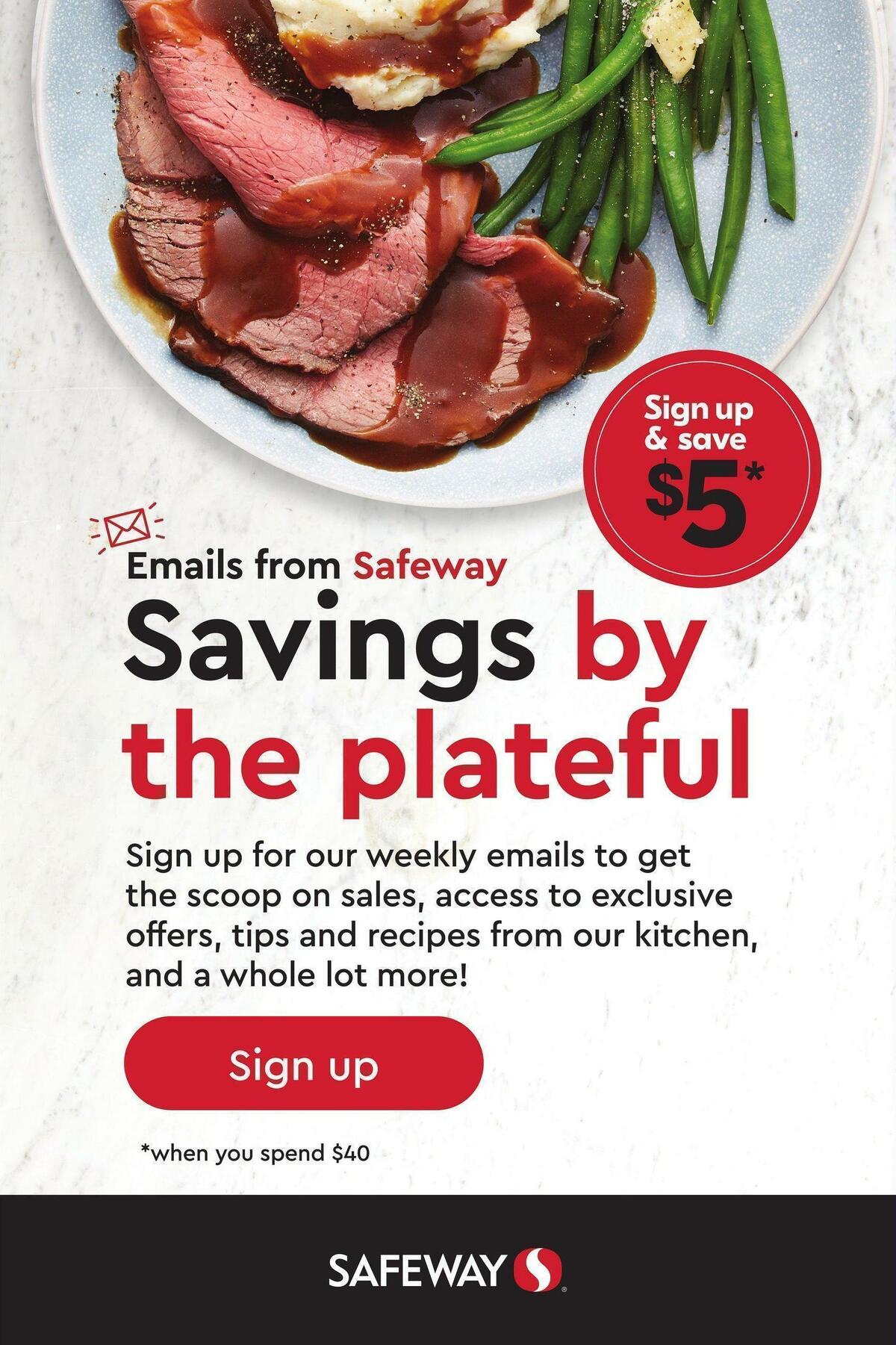 Safeway Flyer from September 23