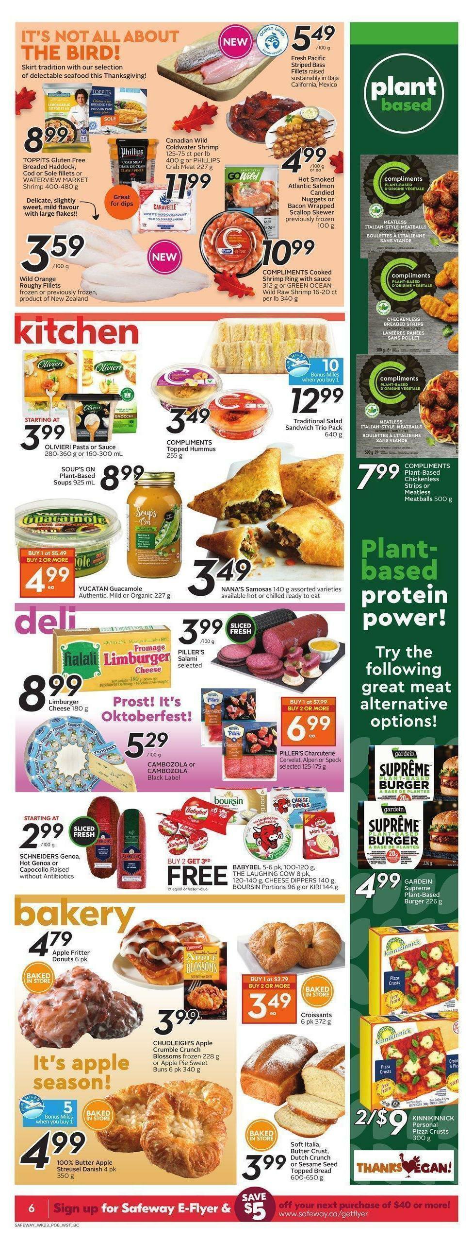 Safeway Flyer from September 30
