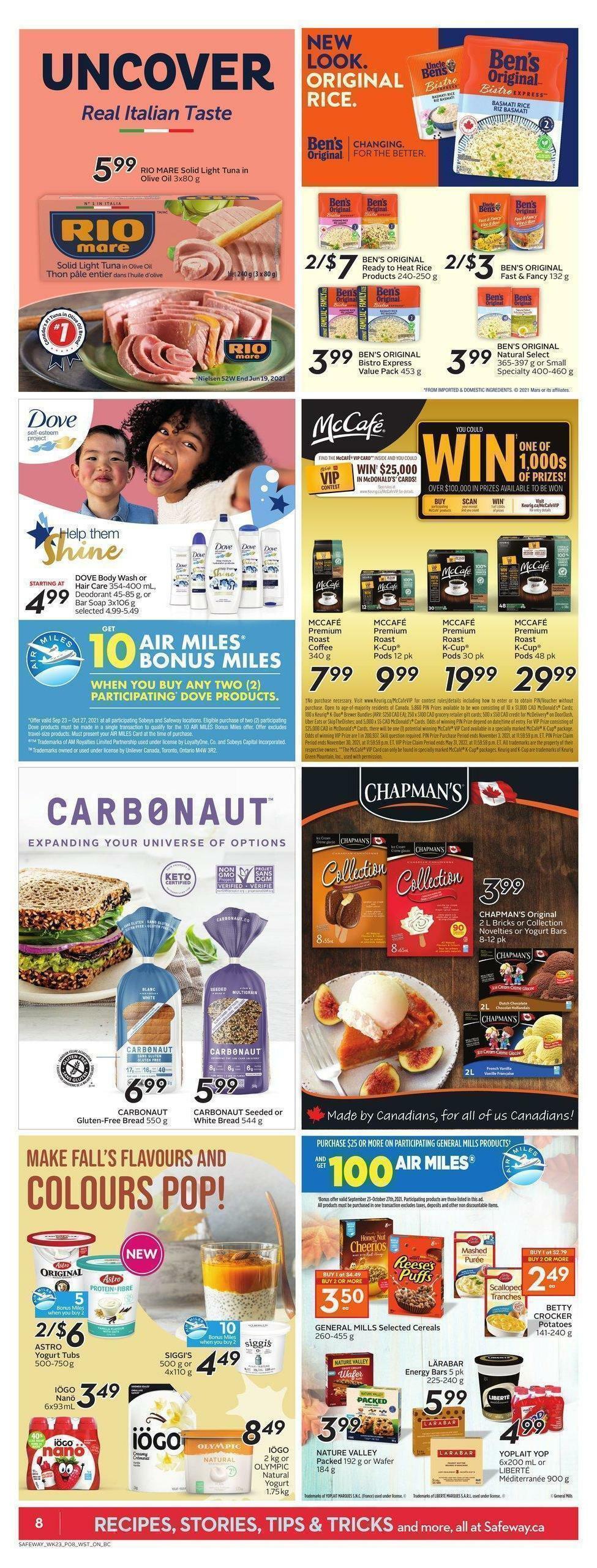 Safeway Flyer from September 30