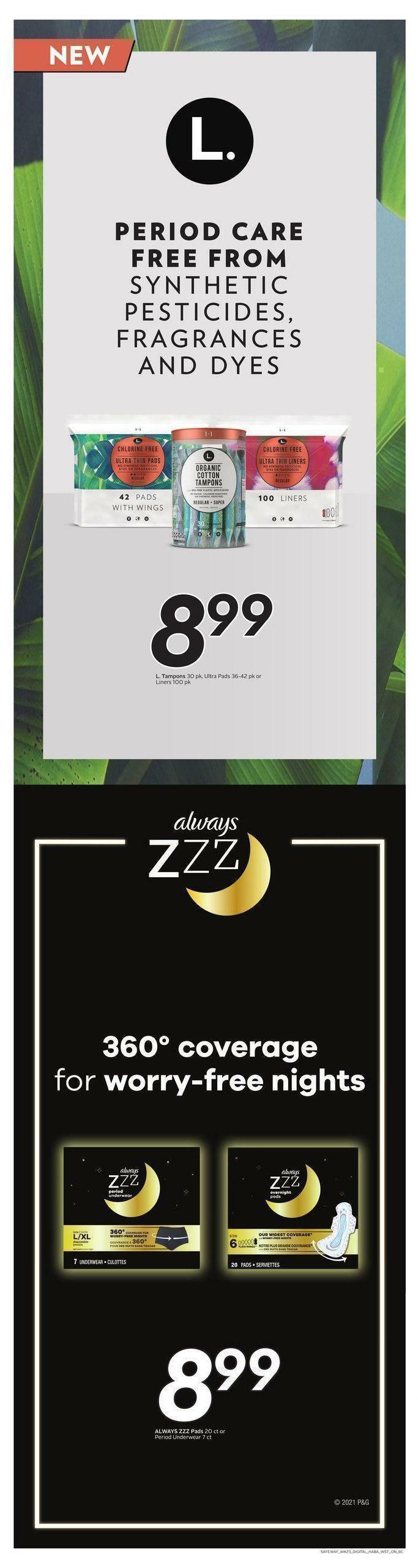 Safeway Flyer from September 30