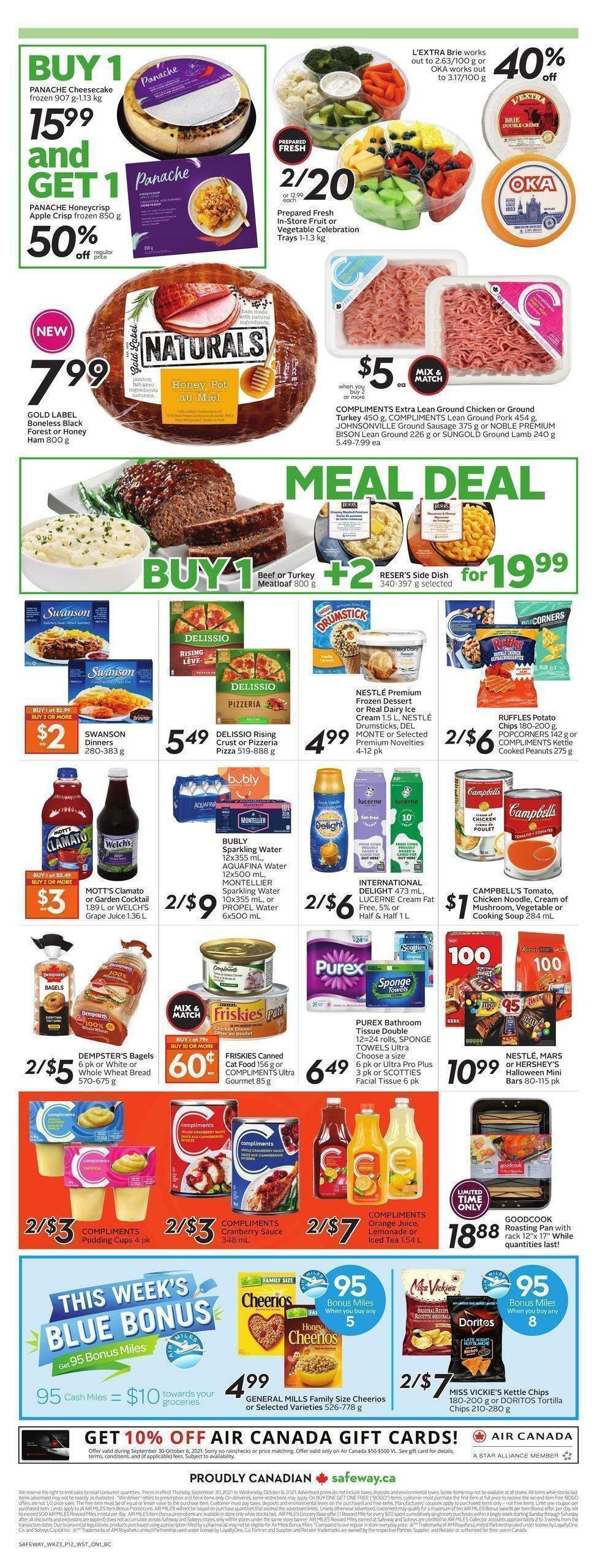 Safeway Flyer from September 30