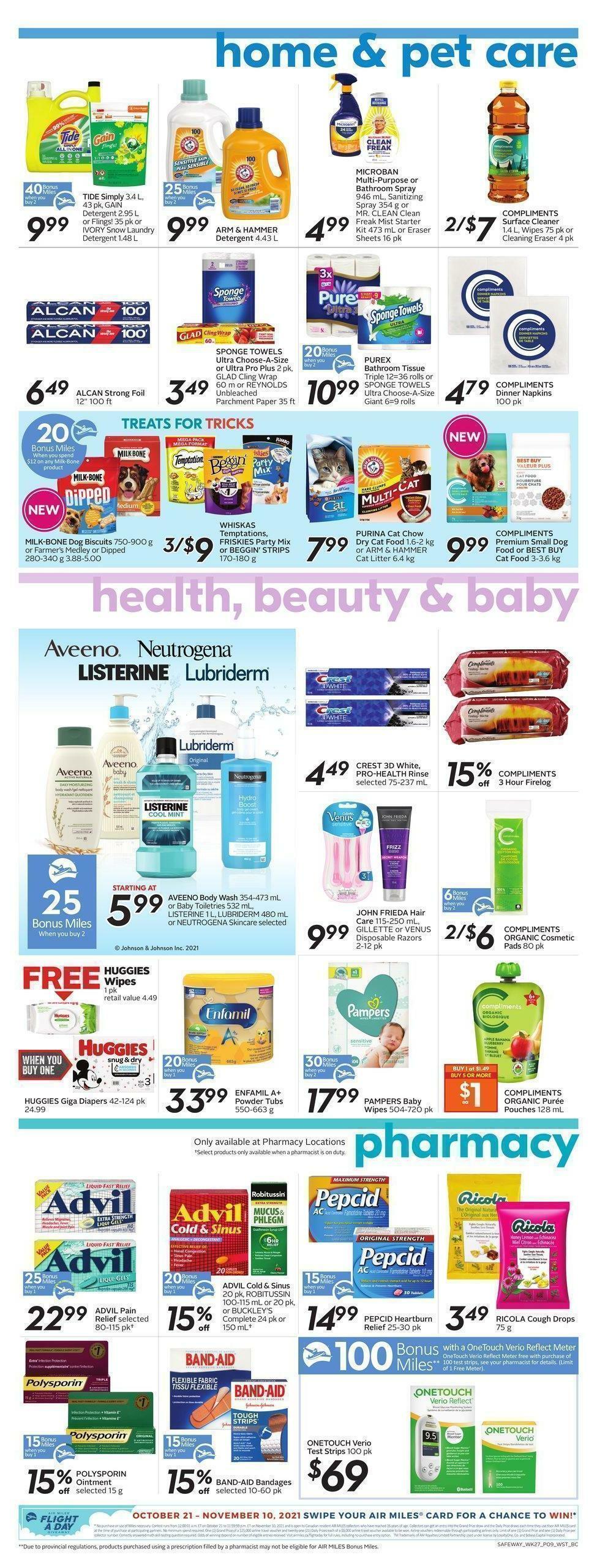 Safeway Flyer from October 28