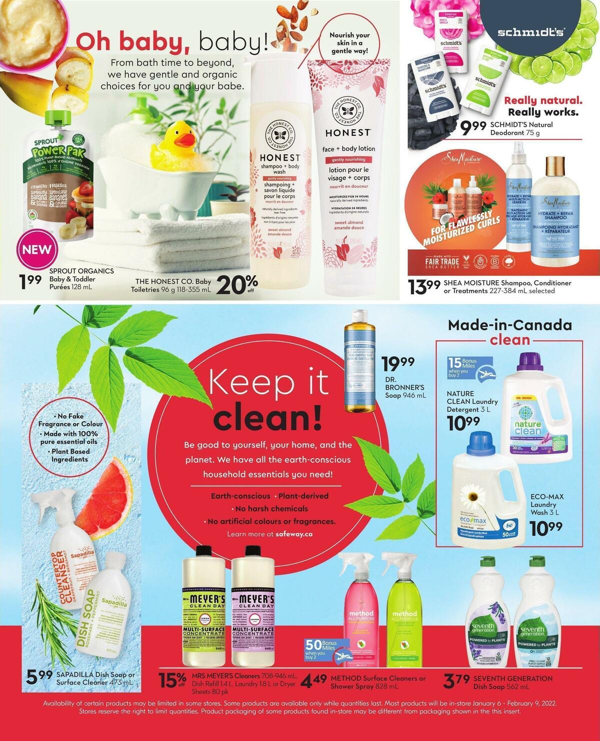Safeway Flyer from January 13