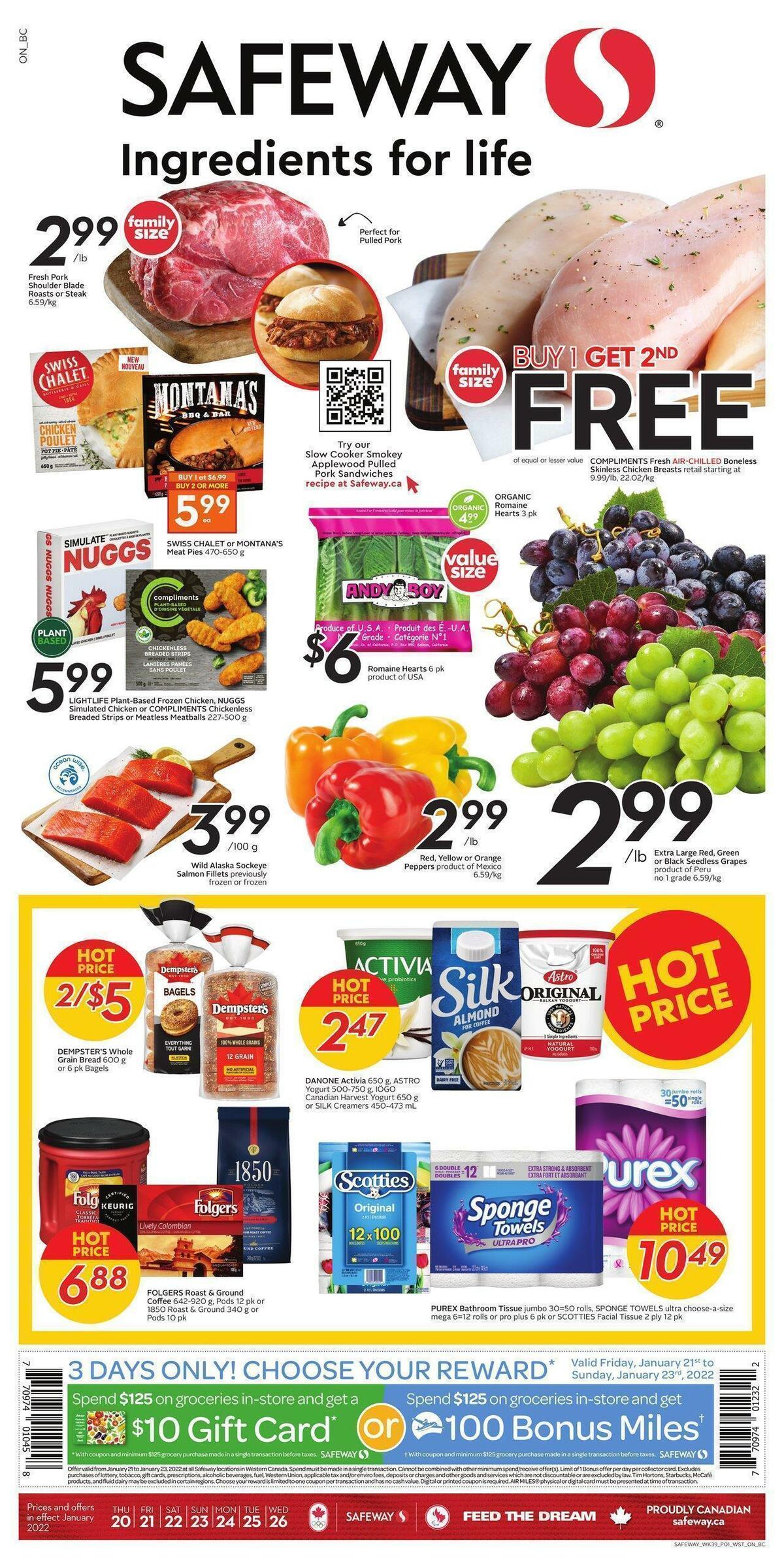 Safeway Flyer from January 20
