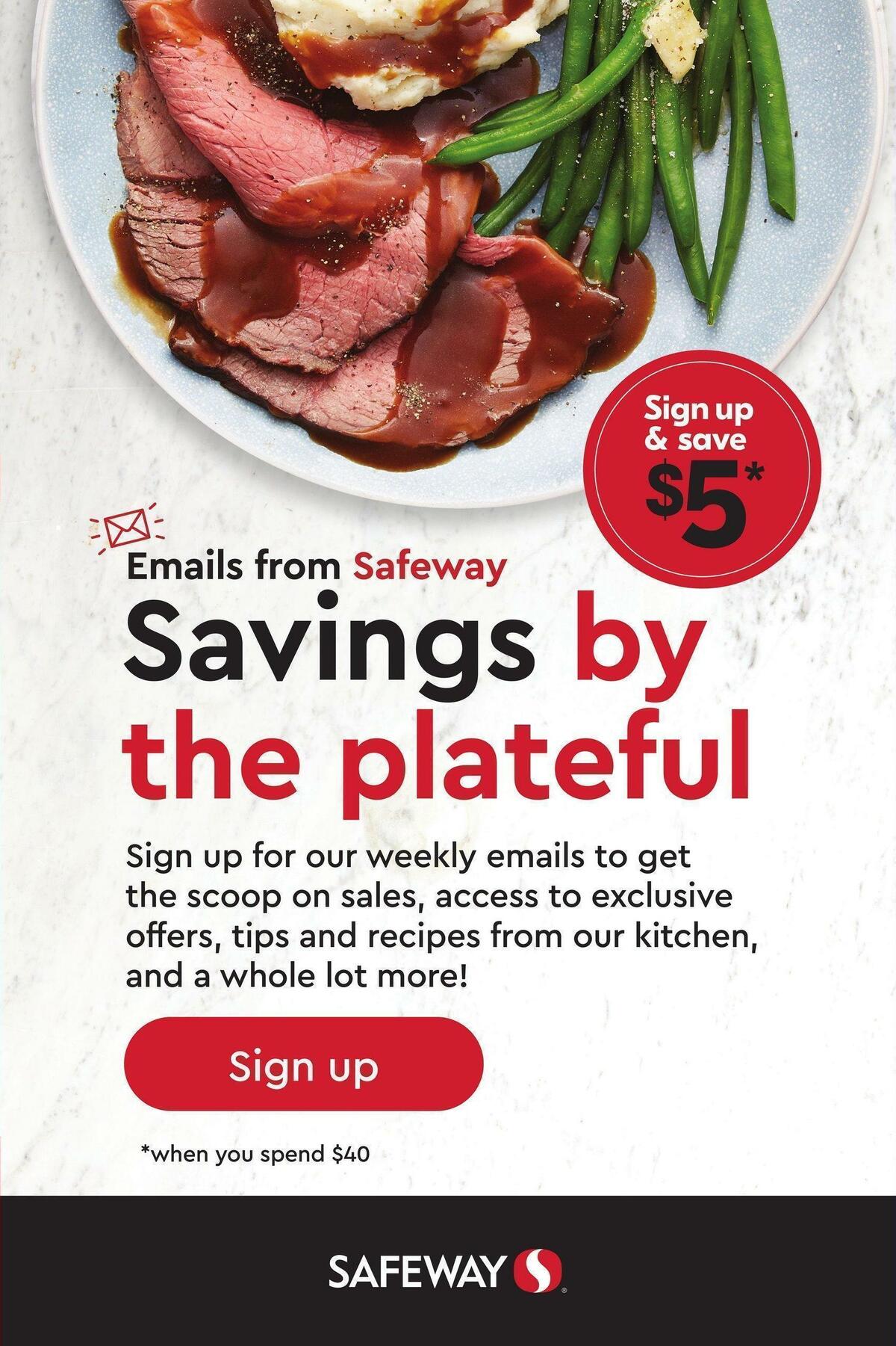 Safeway Flyer from January 27