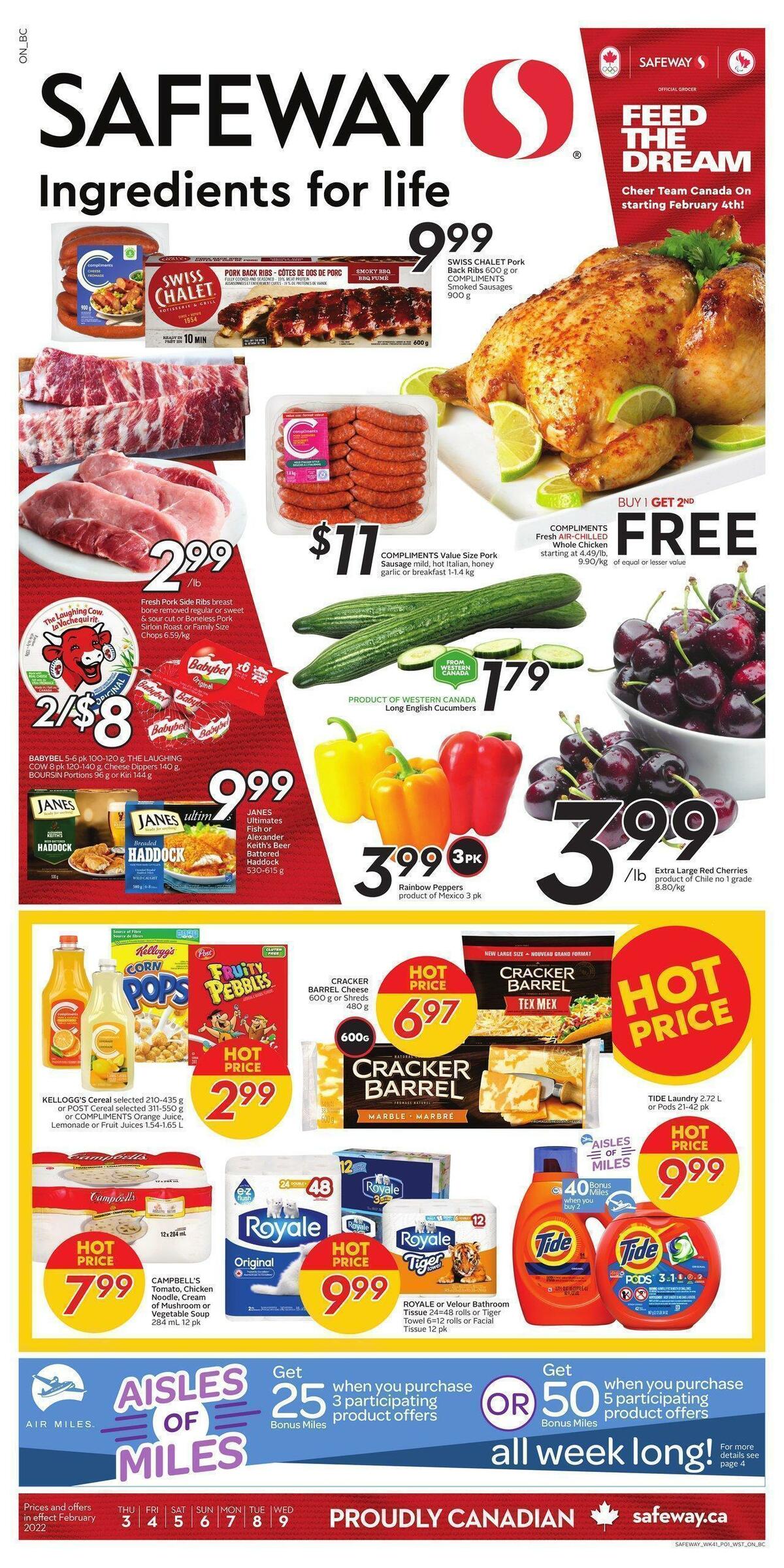 Safeway Flyer from February 3