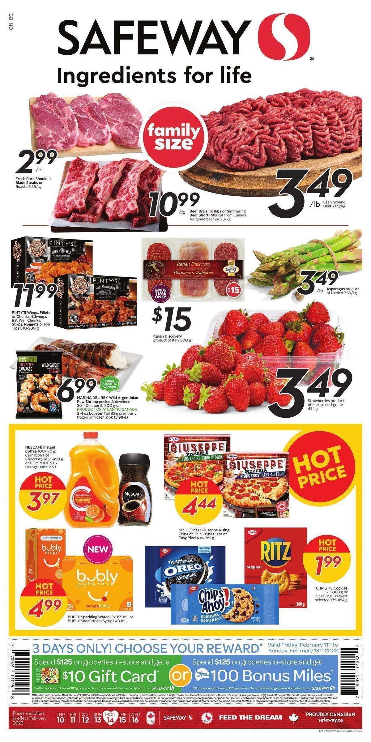 Safeway Flyer from February 10