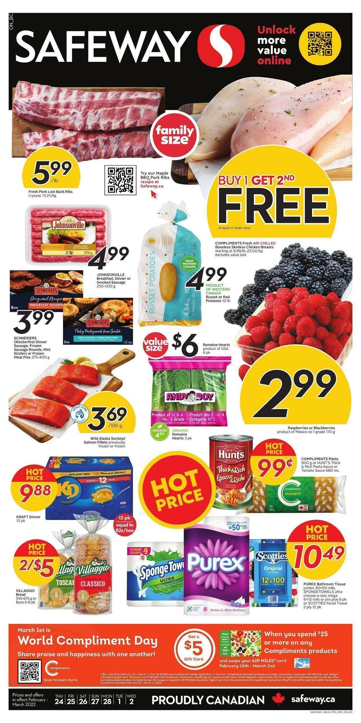 Safeway Flyer from February 24