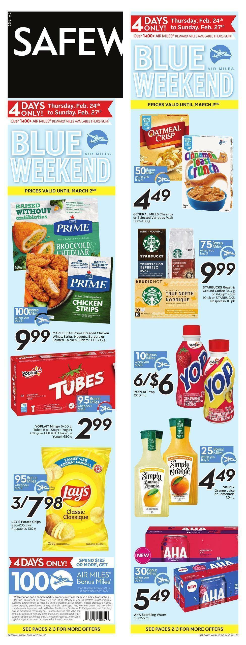 Safeway Flyer from February 24