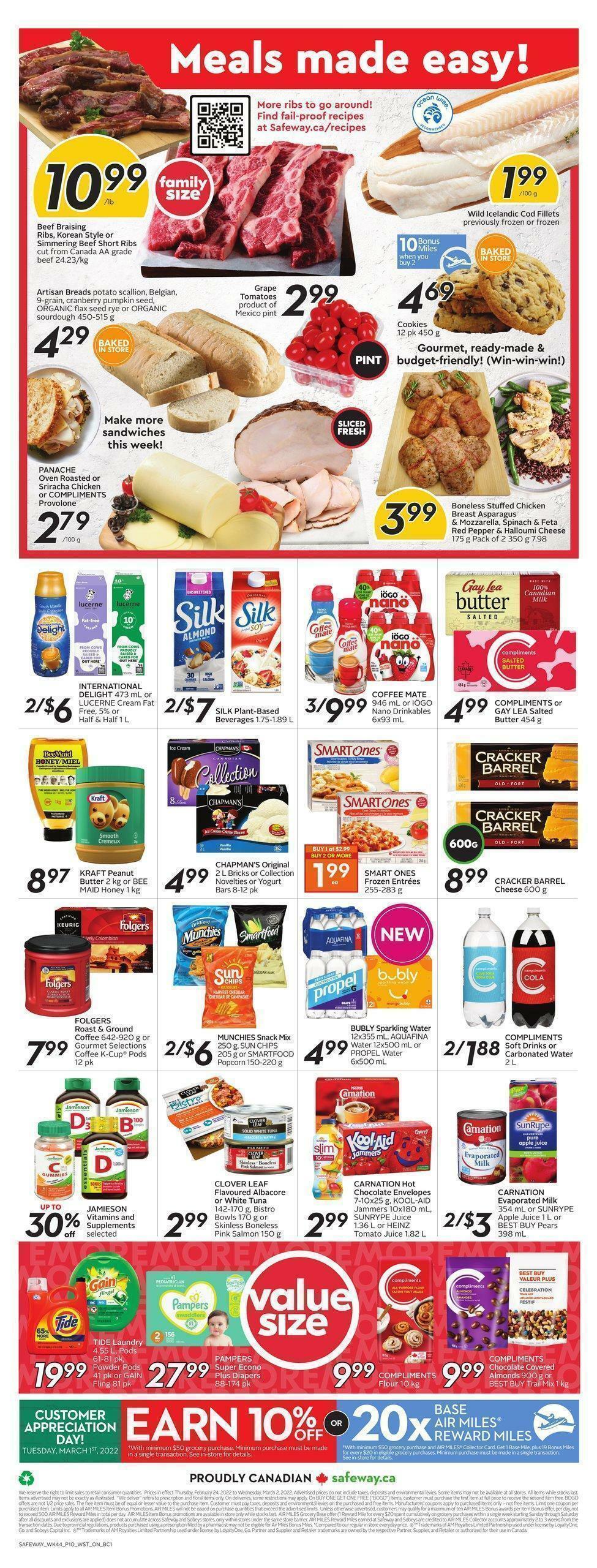 Safeway Flyer from February 24