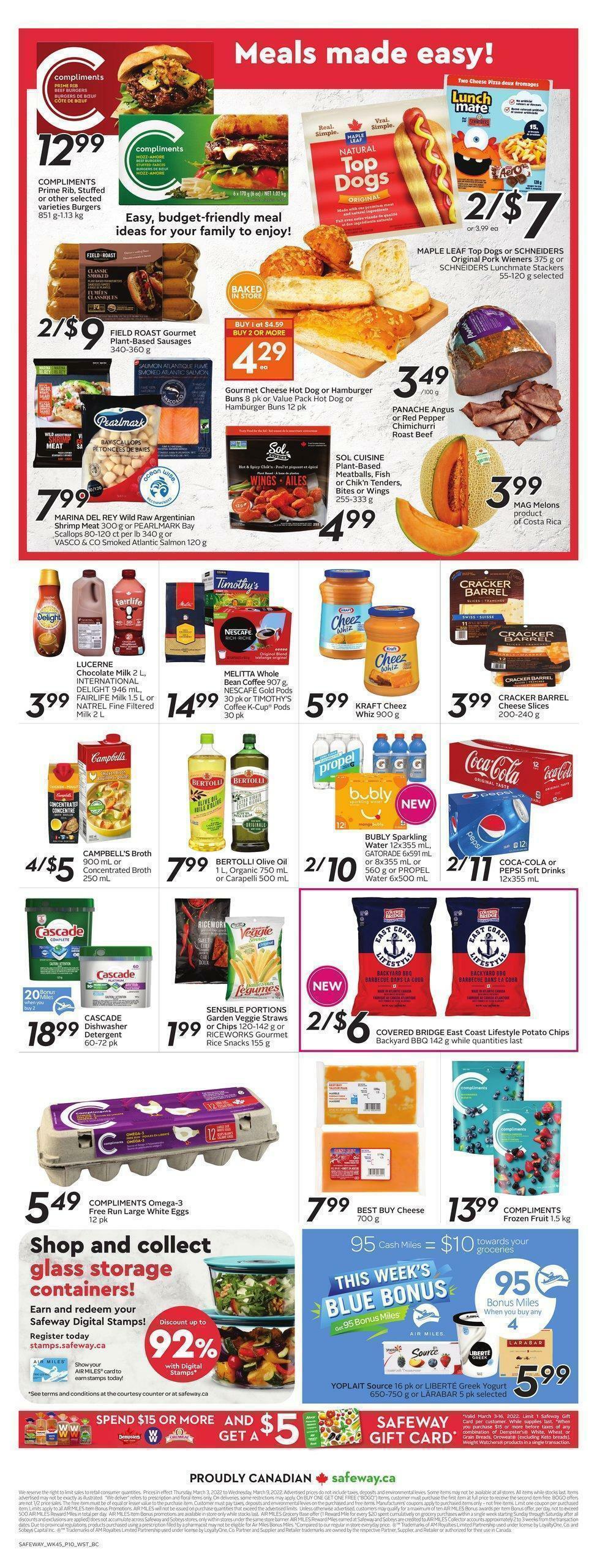Safeway Flyer from March 3