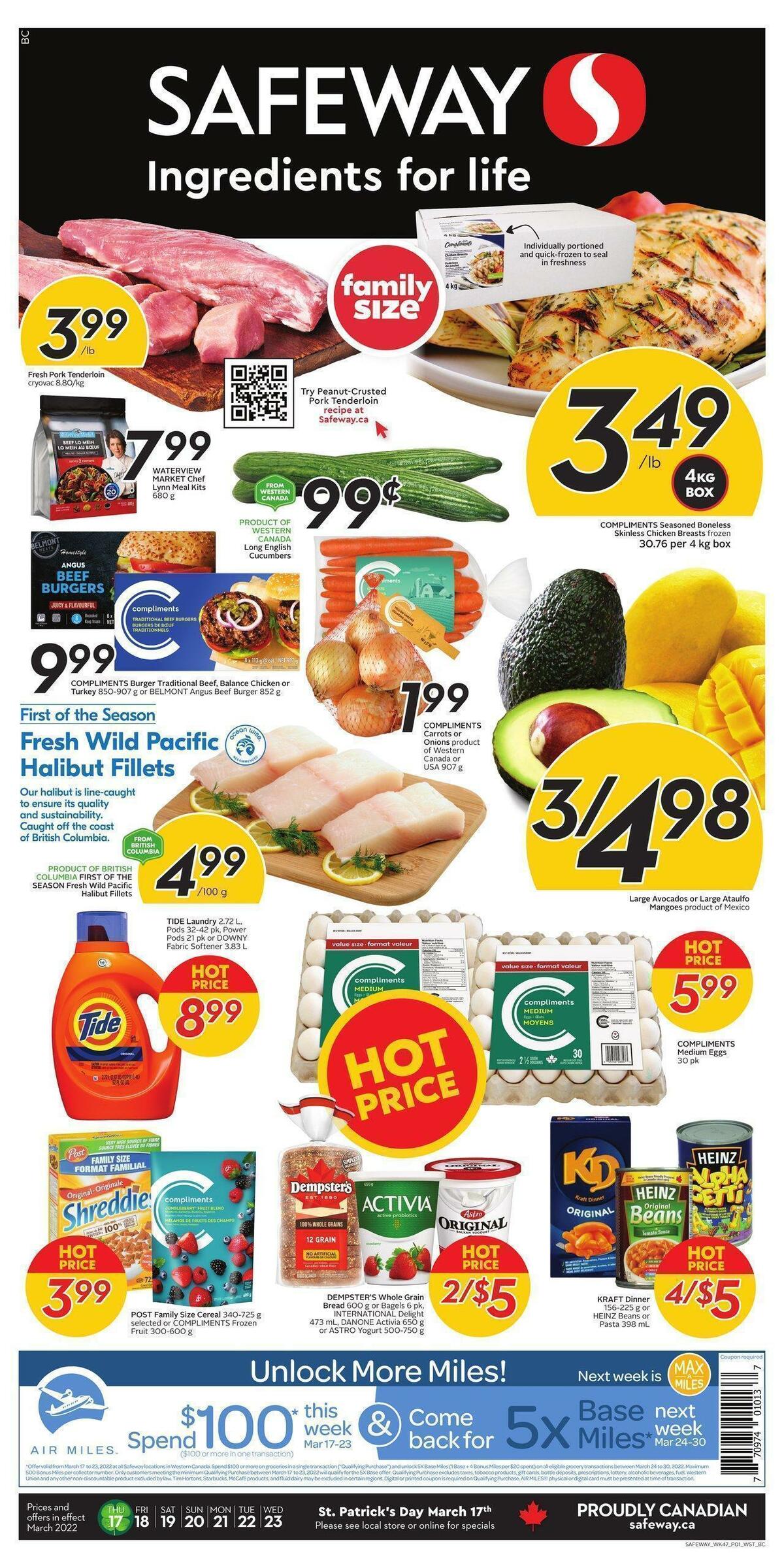 Safeway Flyer from March 17