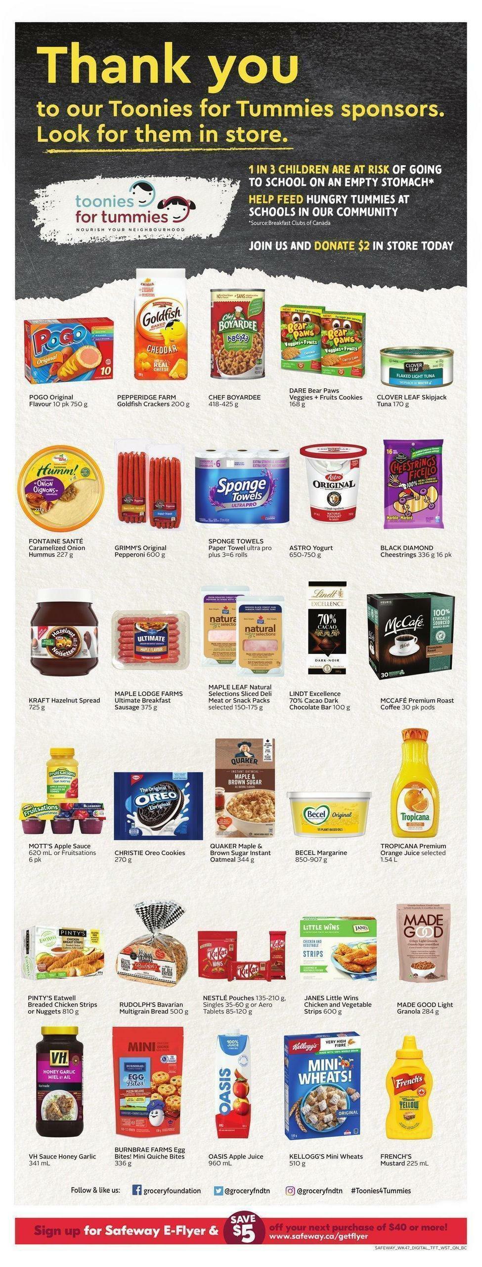 Safeway Flyer from March 17