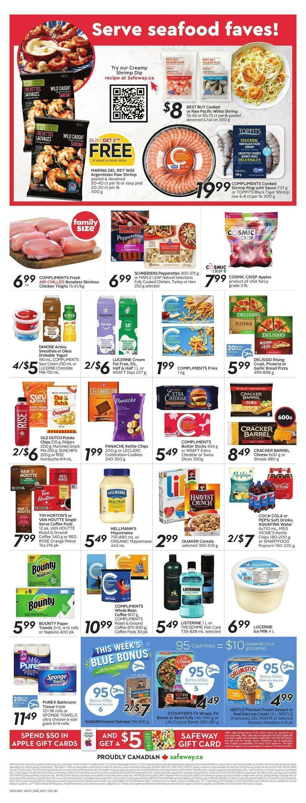 Safeway Flyer from March 17