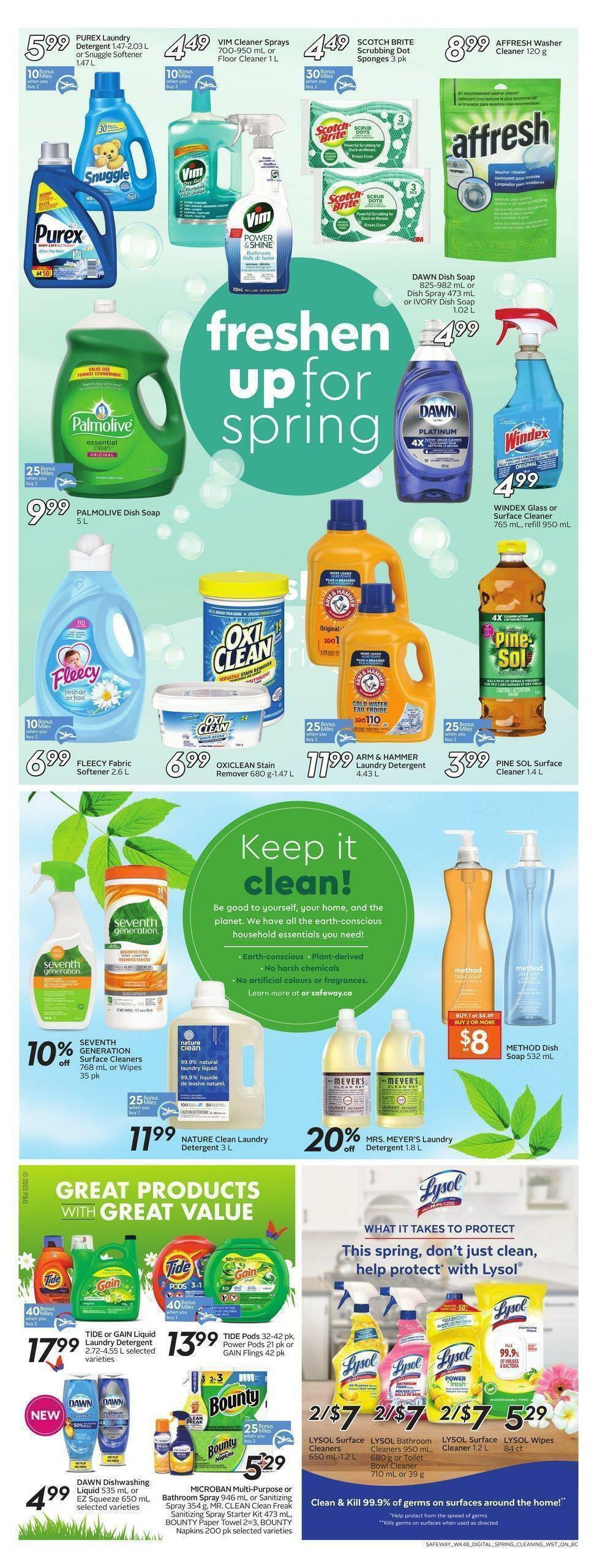 Safeway Flyer from March 24