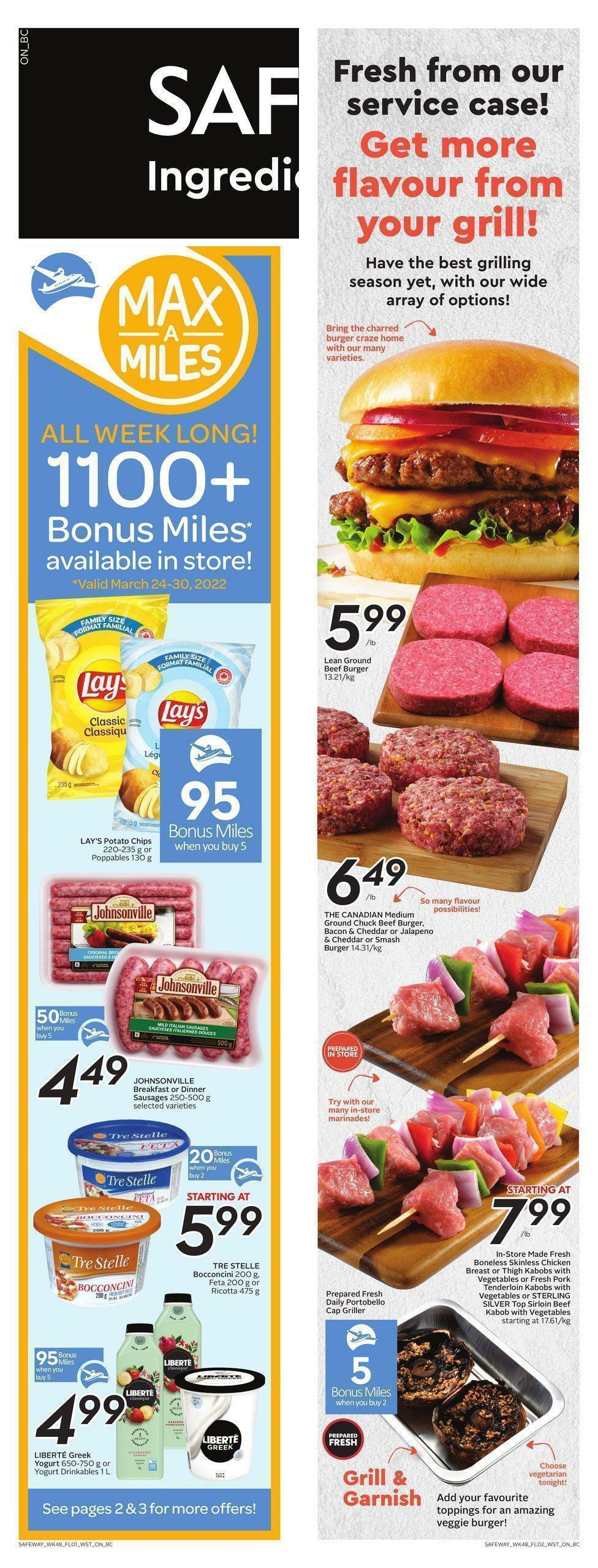 Safeway Flyer from March 24